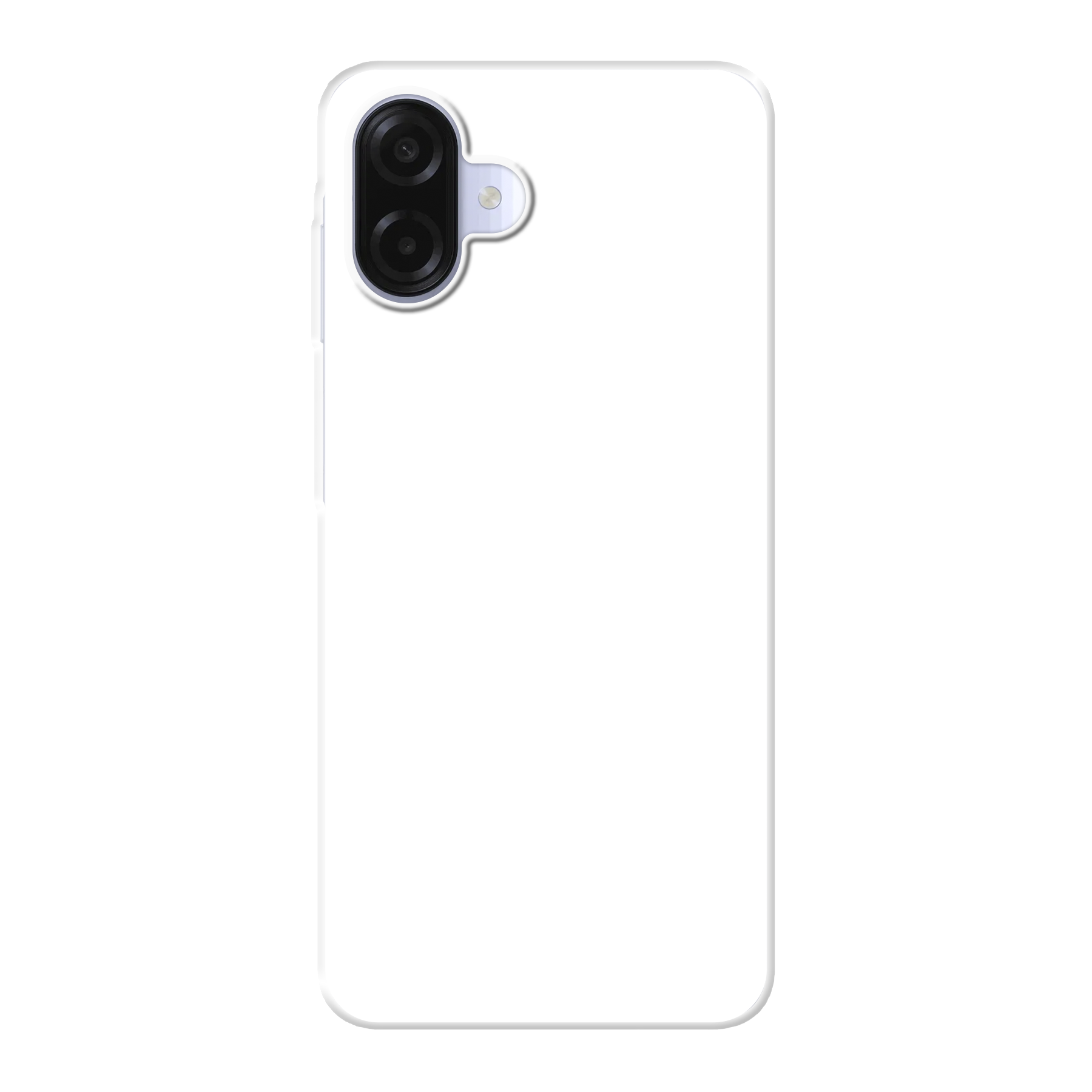 Samsung Galaxy A07 Zachte hoes (achterkant bedrukt, transparant)
