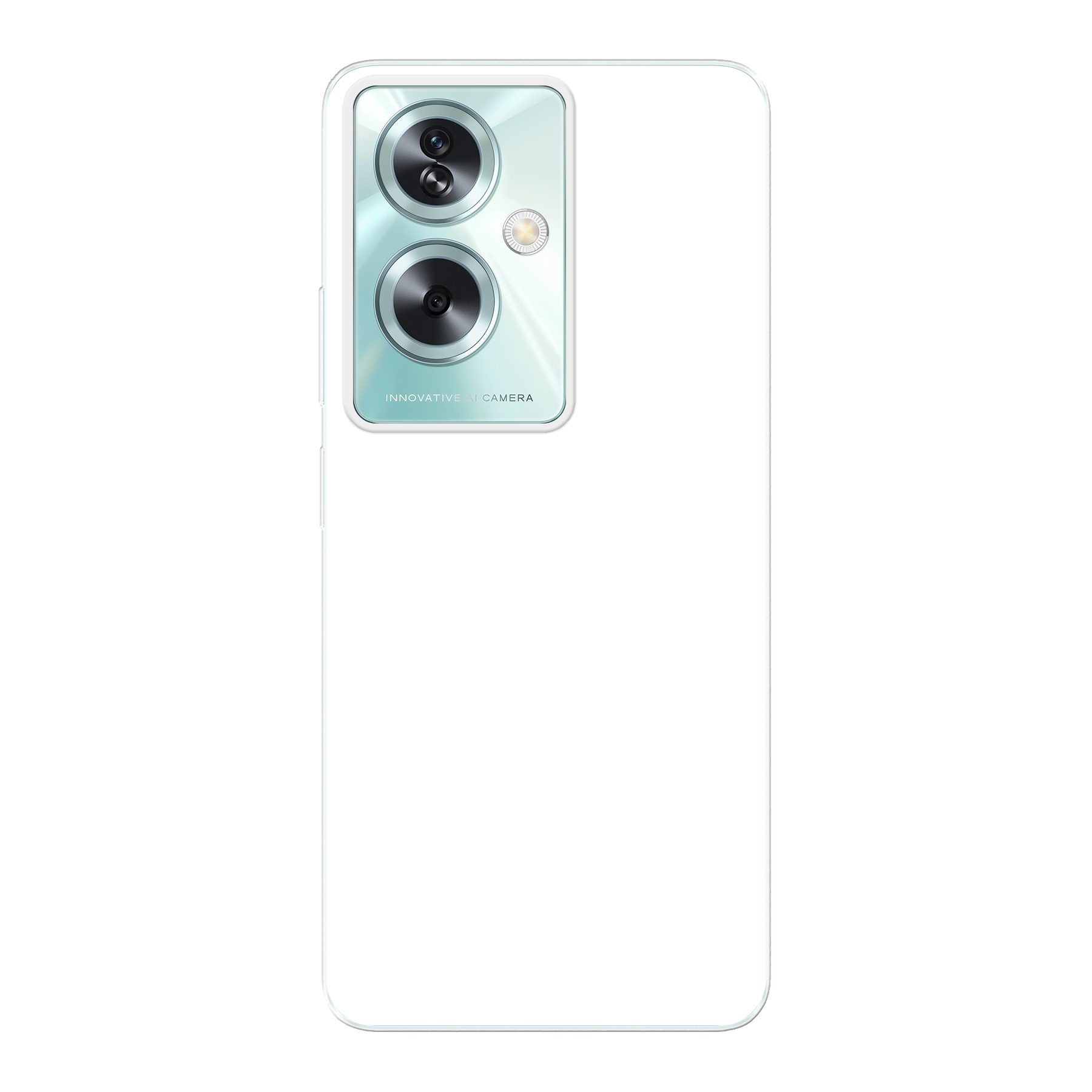 Oppo A79 Zachte case (achterkant bedrukt, transparant)