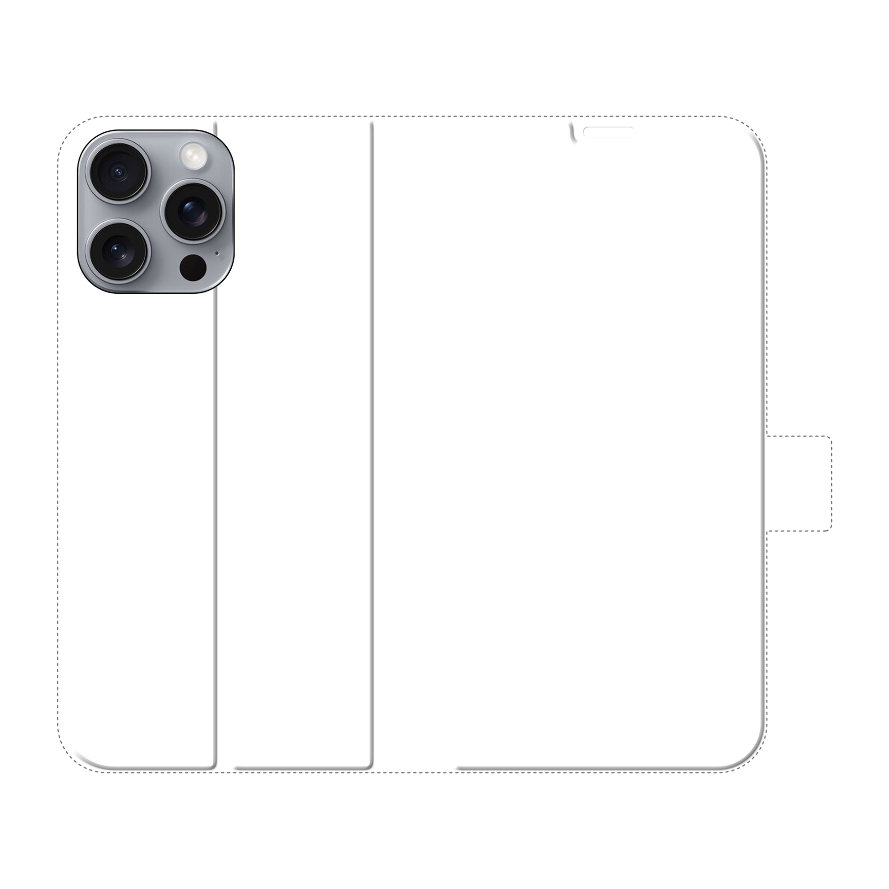 Apple iPhone 16 Pro Max Wallet-hoesje (volledig bedrukt)