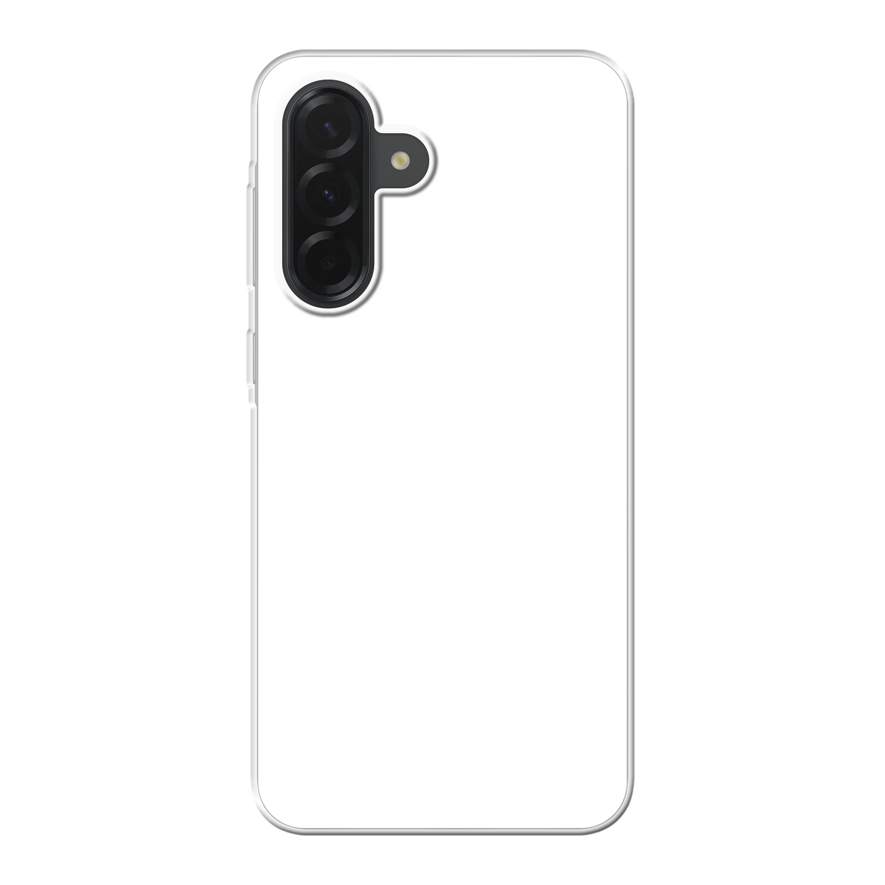 Samsung Galaxy A36 Zachte hoes (achterkant bedrukt, transparant)