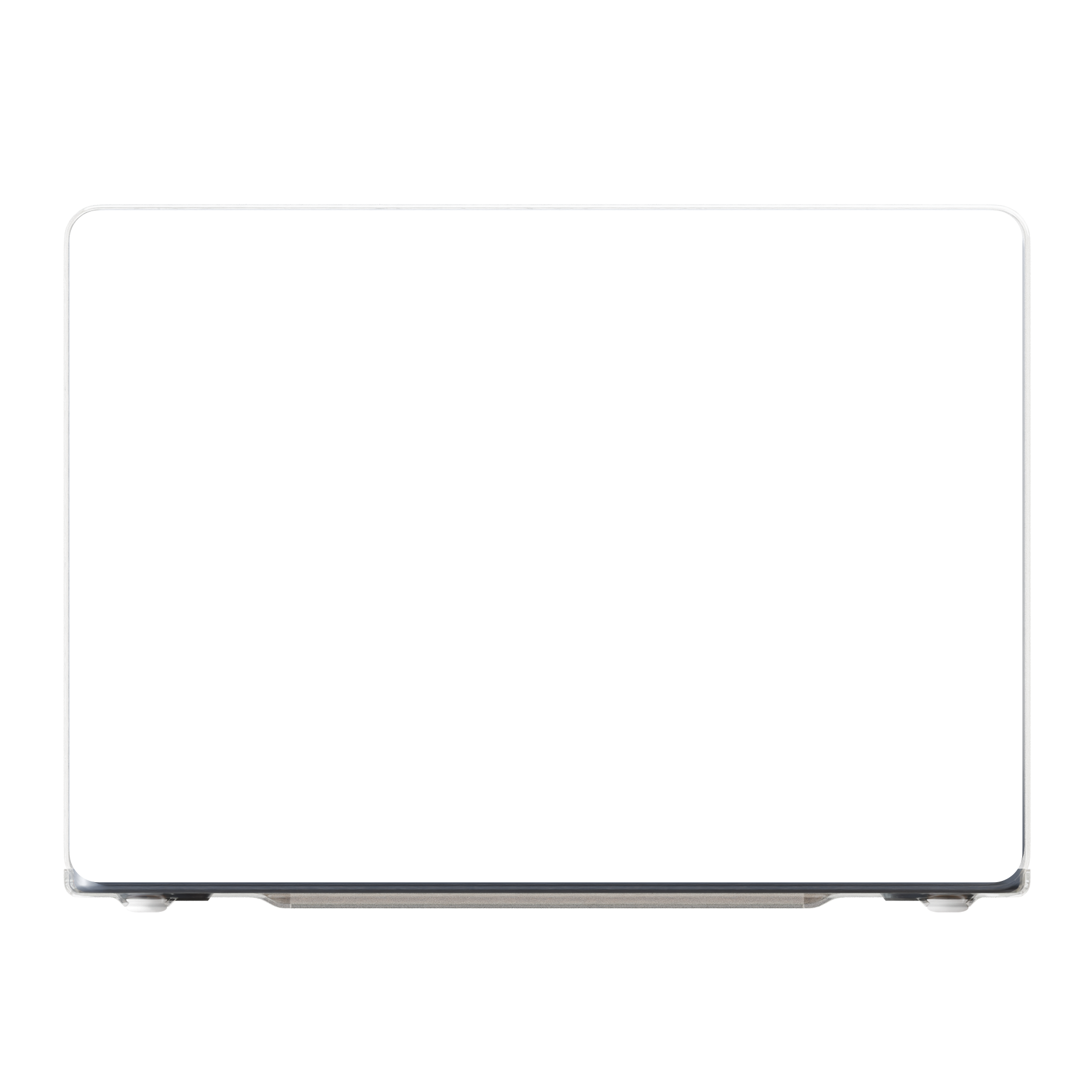 MacBook Air 13-inch M2 / M3 / M4 (2022 - 2025) Harde hoes (voorzijde bedrukt, transparant)