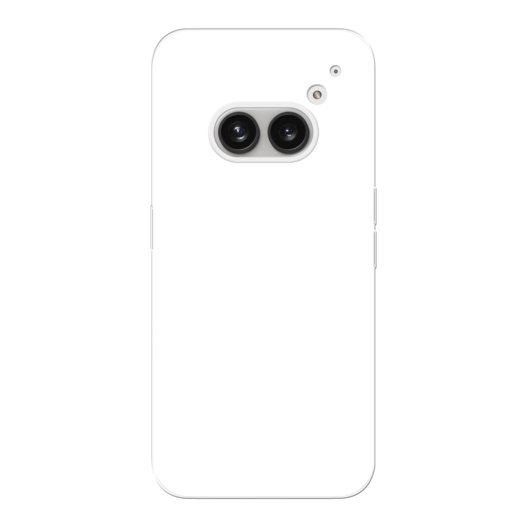 Nothing Phone (2a) zachte case (achterkant bedrukt, transparant)
