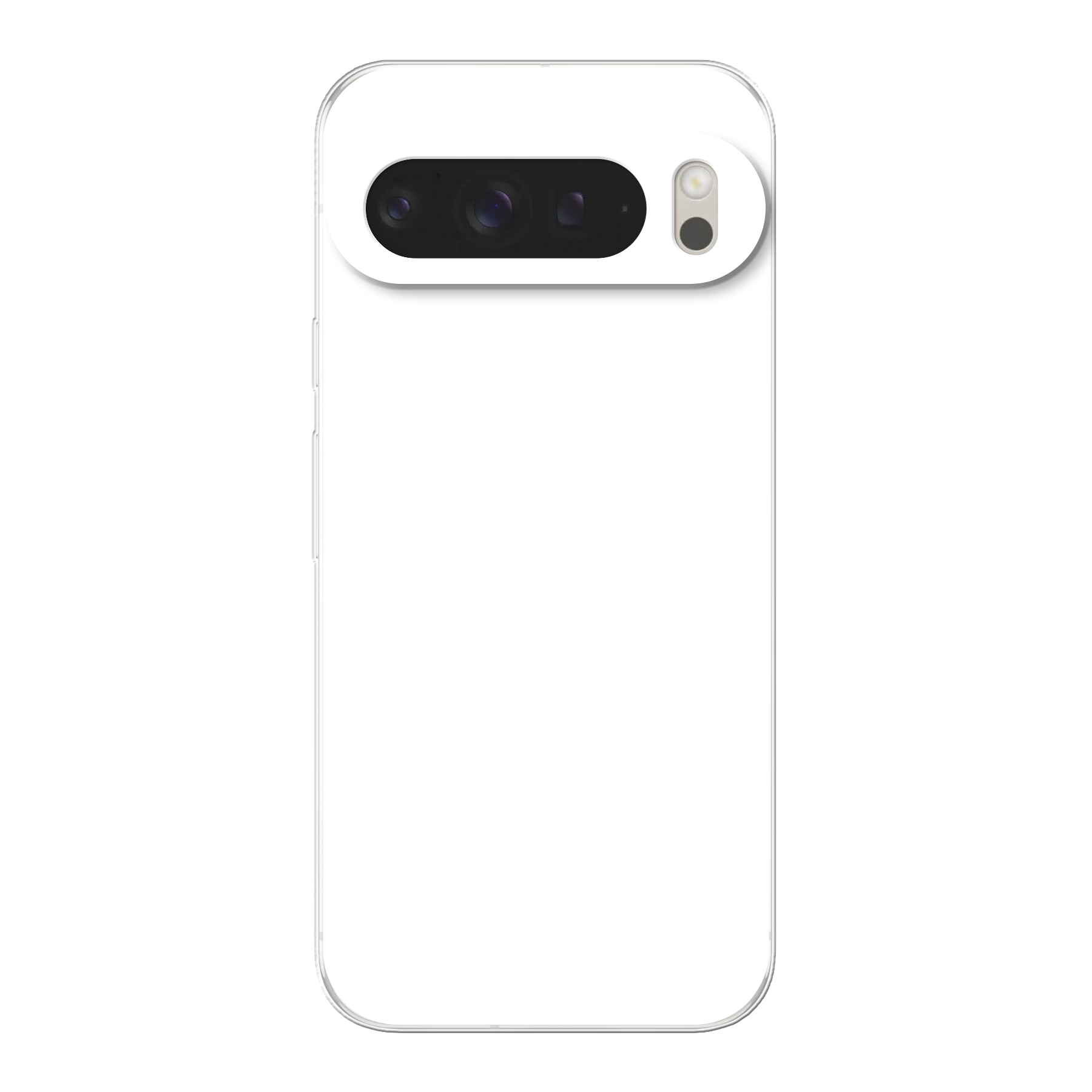 Google Pixel 9 Pro XL Zachte hoes (achterkant bedrukt, transparant)