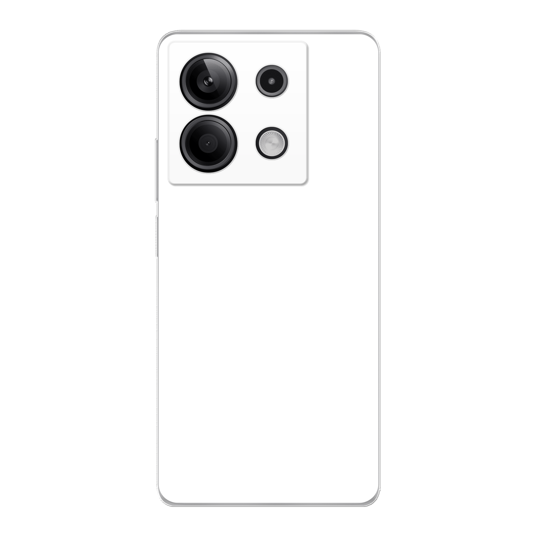 Xiaomi Redmi Note 13 5G Zachte hoes (achterkant bedrukt, transparant)