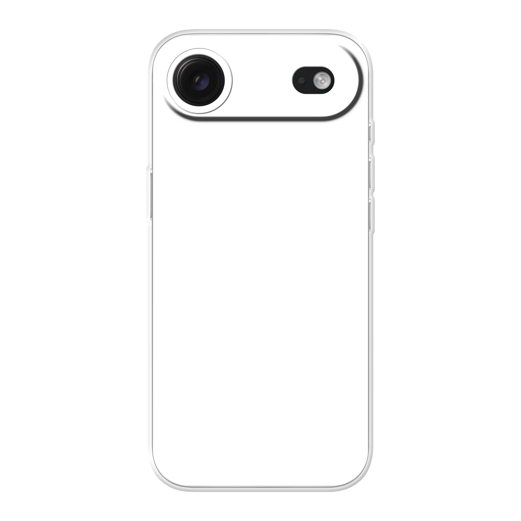 Apple iPhone Air Soft case (achterkant bedrukt, transparant)