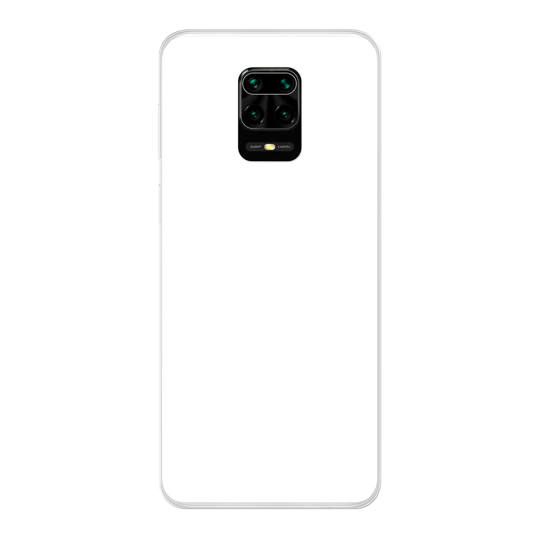 Xiaomi Redmi Note 9 Pro / Redmi Note 10 Lite (achterkant bedrukt, transparant)