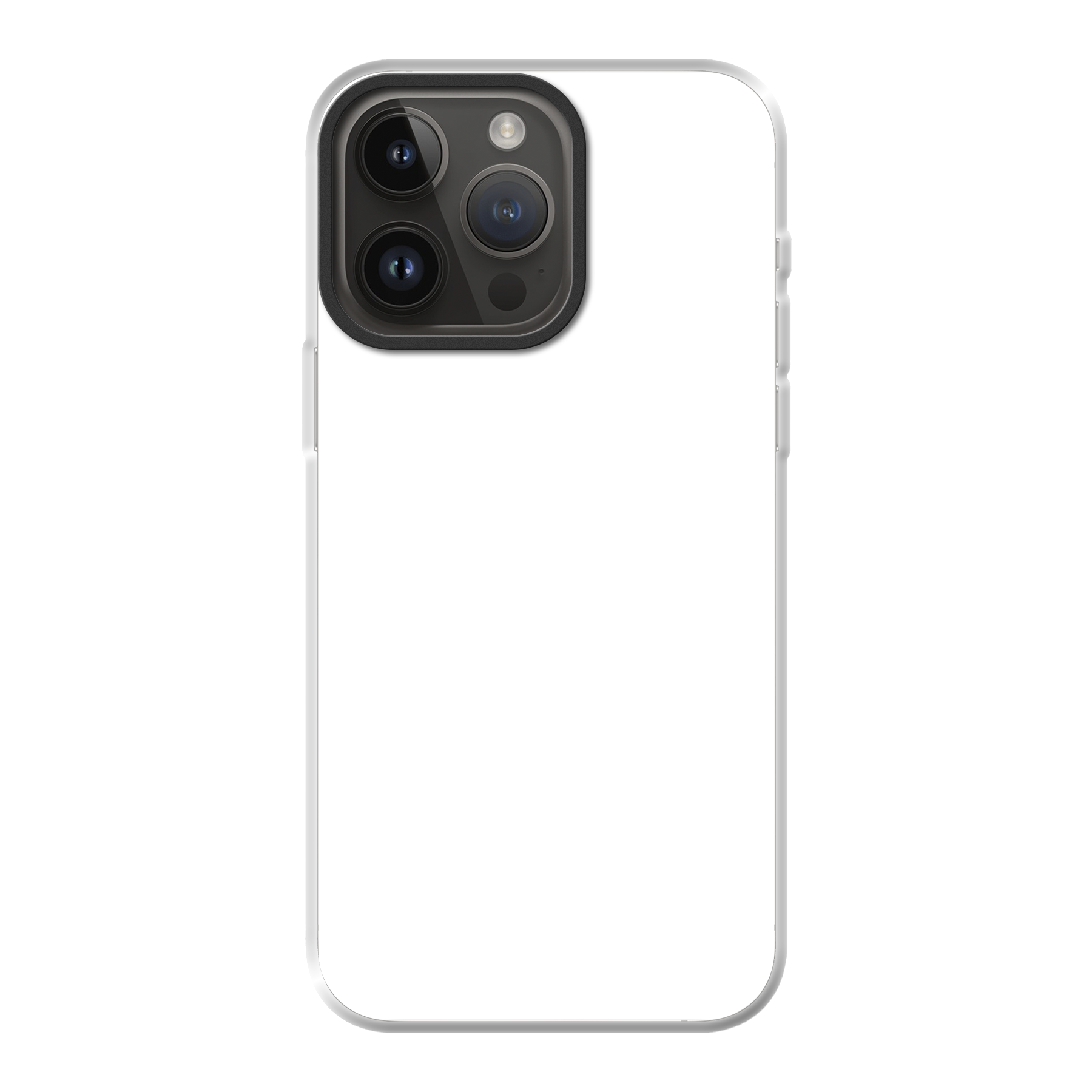Apple iPhone 14 Pro Max Hybrid hoesje met MagSafe (achterkant bedrukt, transparant)