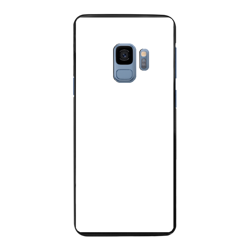 Samsung Galaxy S9 Hardcase (achterkant bedrukt, zwart)
