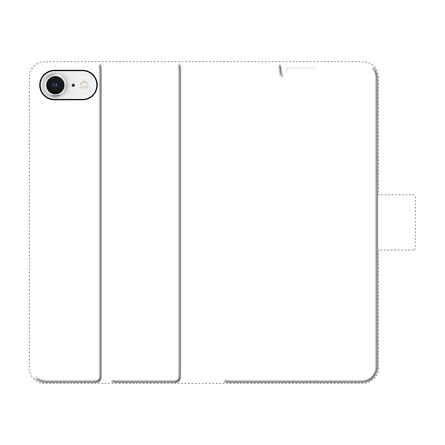 Apple iPhone 7 / iPhone 8 / iPhone SE (2020) / iPhone SE (2022) Portemonneehoesje (volledig bedrukt)