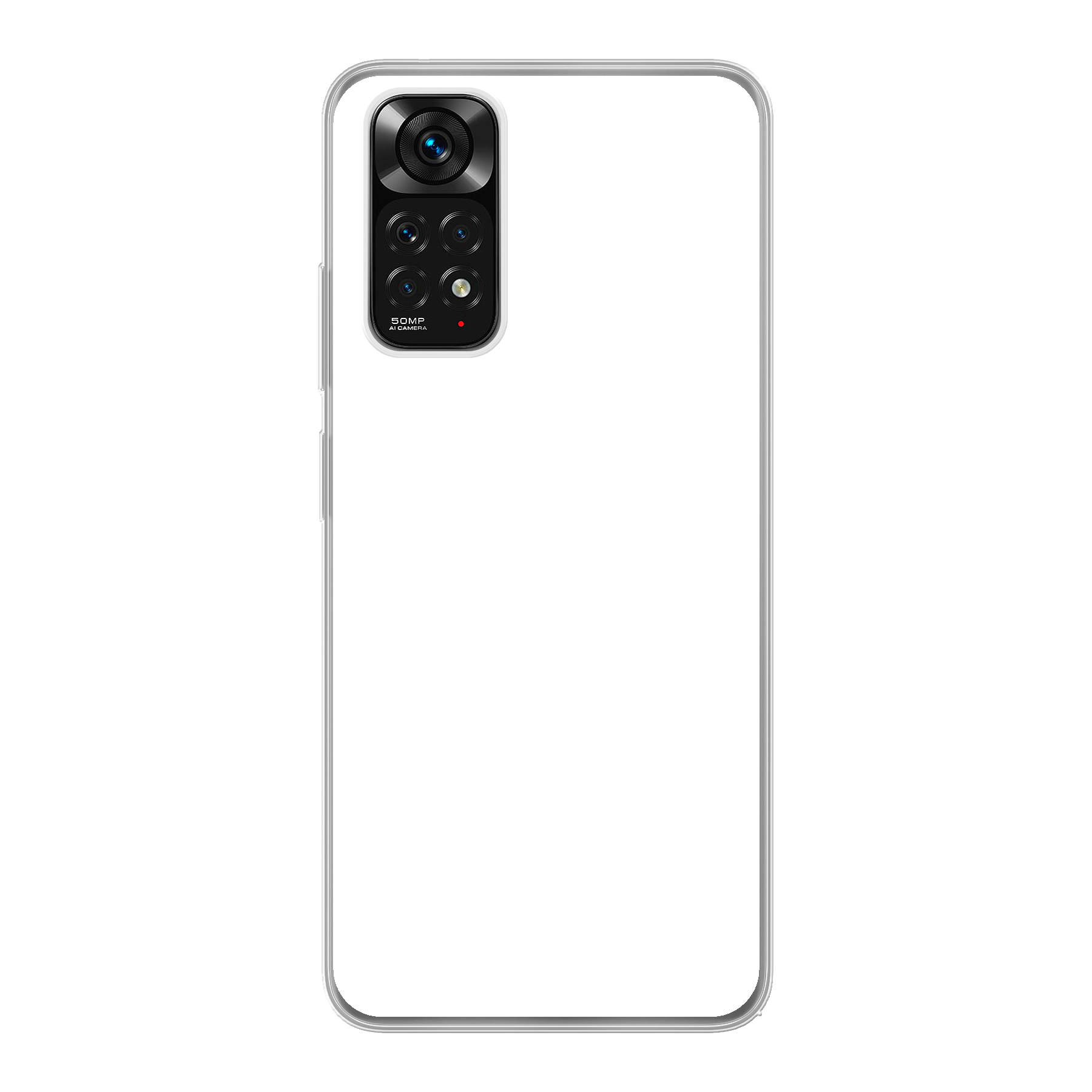 Xiaomi Redmi Note 11 / Redmi Note 11S Zachte hoes (achterkant bedrukt, transparant)