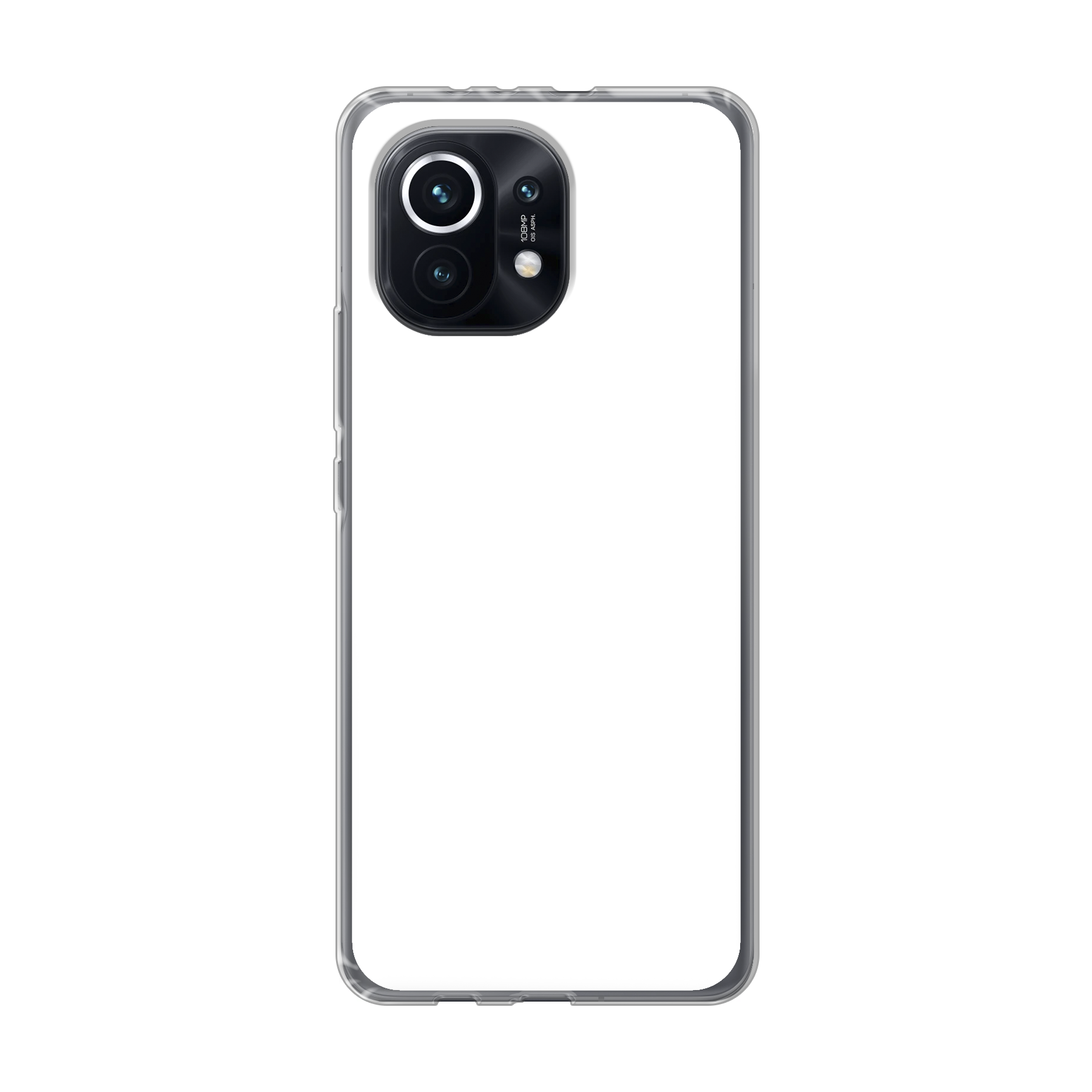 Xiaomi Mi 11 Zachte hoes (achterkant bedrukt, transparant)
