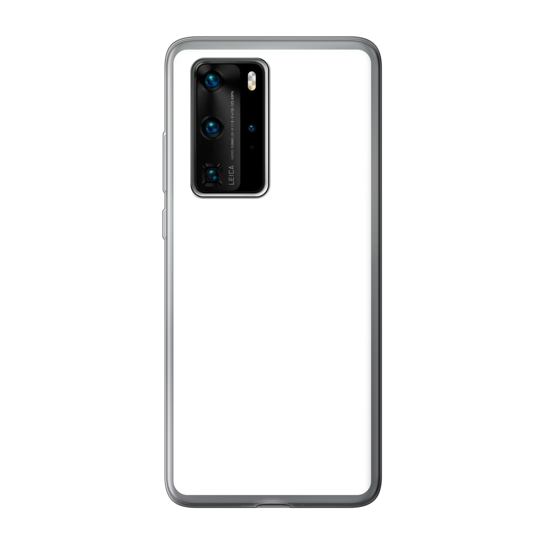 Huawei P40 Pro Zachte hoes (achterkant bedrukt, transparant)