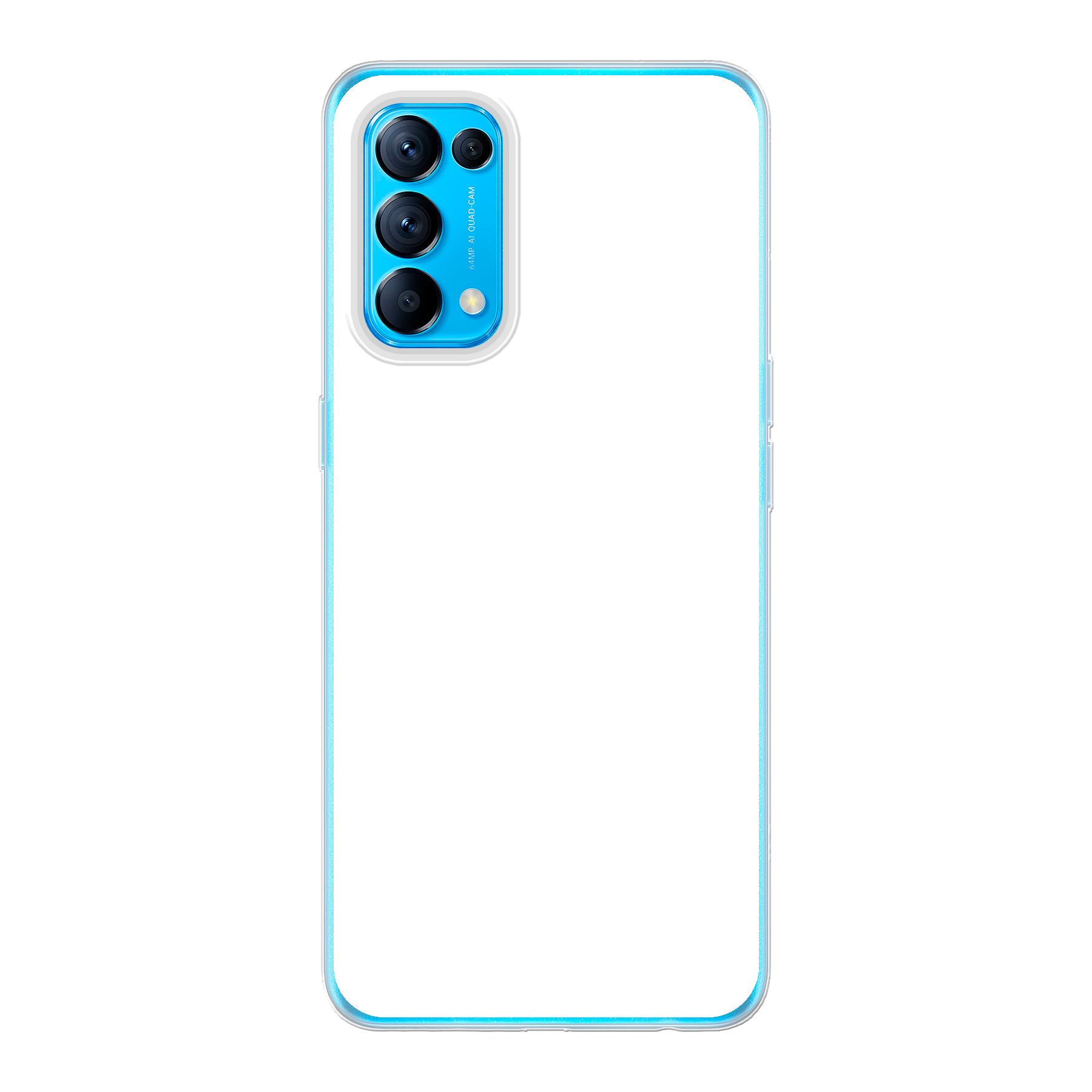 Oppo Find X3 Lite / Reno5 5G Zachte hoes (achterkant bedrukt, transparant)