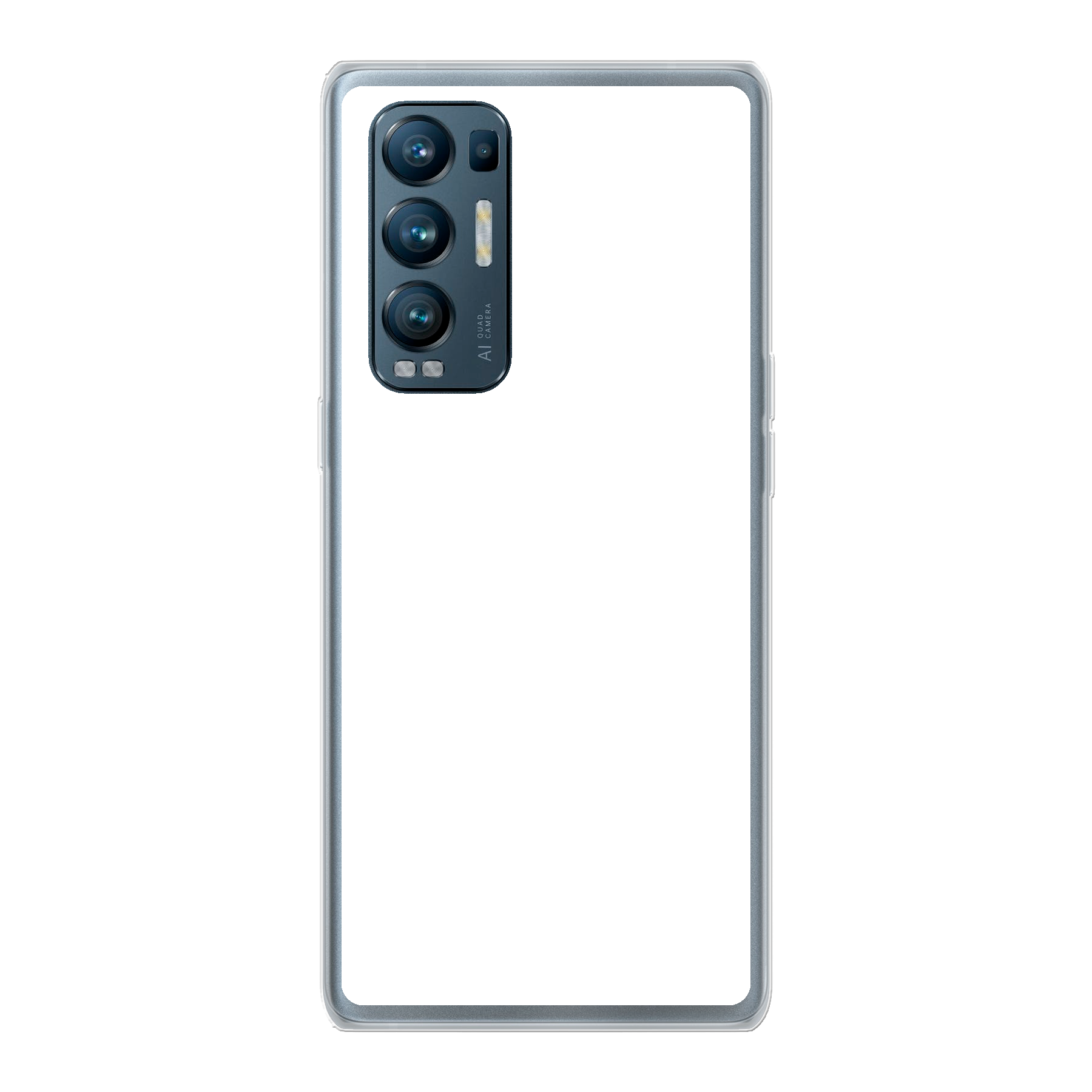 Oppo Find X3 Neo / Oppo Reno5 Pro+ 5G Zachte hoes (achterkant bedrukt, transparant)