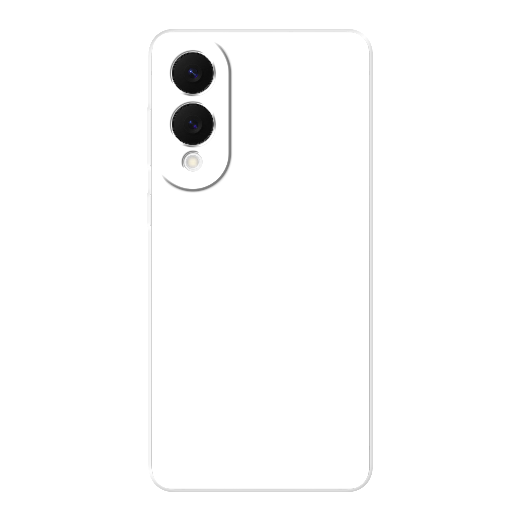 Samsung Galaxy S25 Edge Zachte hoes (achterkant bedrukt, transparant)
