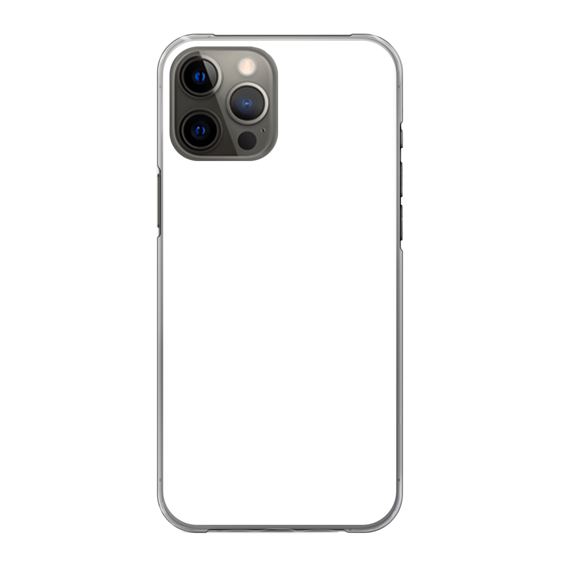 Apple iPhone 12 Pro Max Hardcase (achterkant bedrukt, transparant)