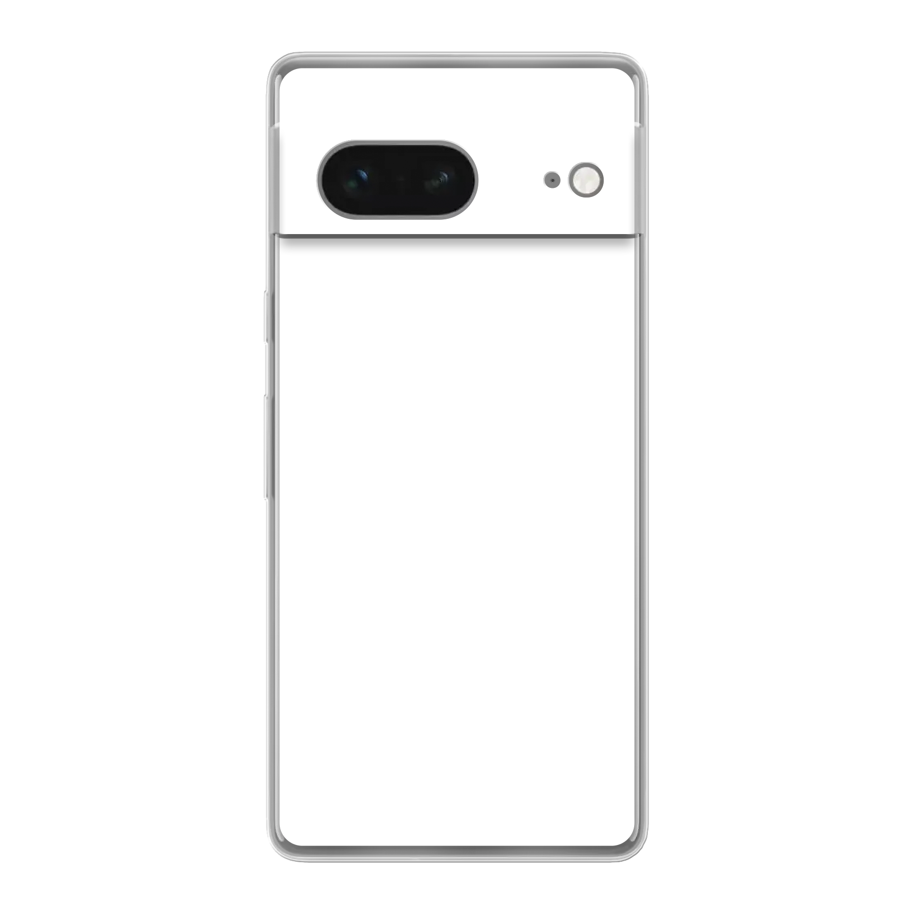 Google Pixel 7 Zachte hoes (achterkant bedrukt, transparant)