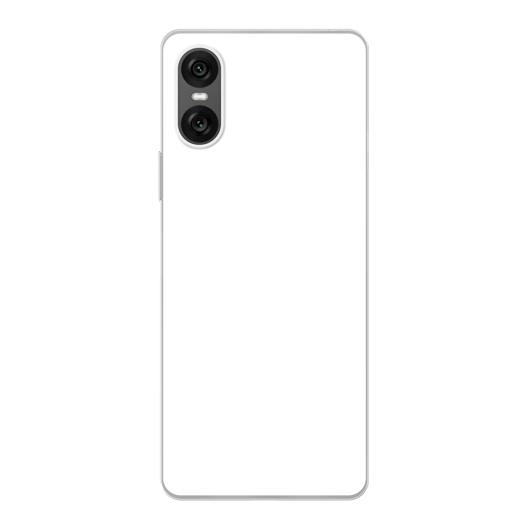 Sony Xperia 10 VI Zachte hoes (achterkant bedrukt, transparant)