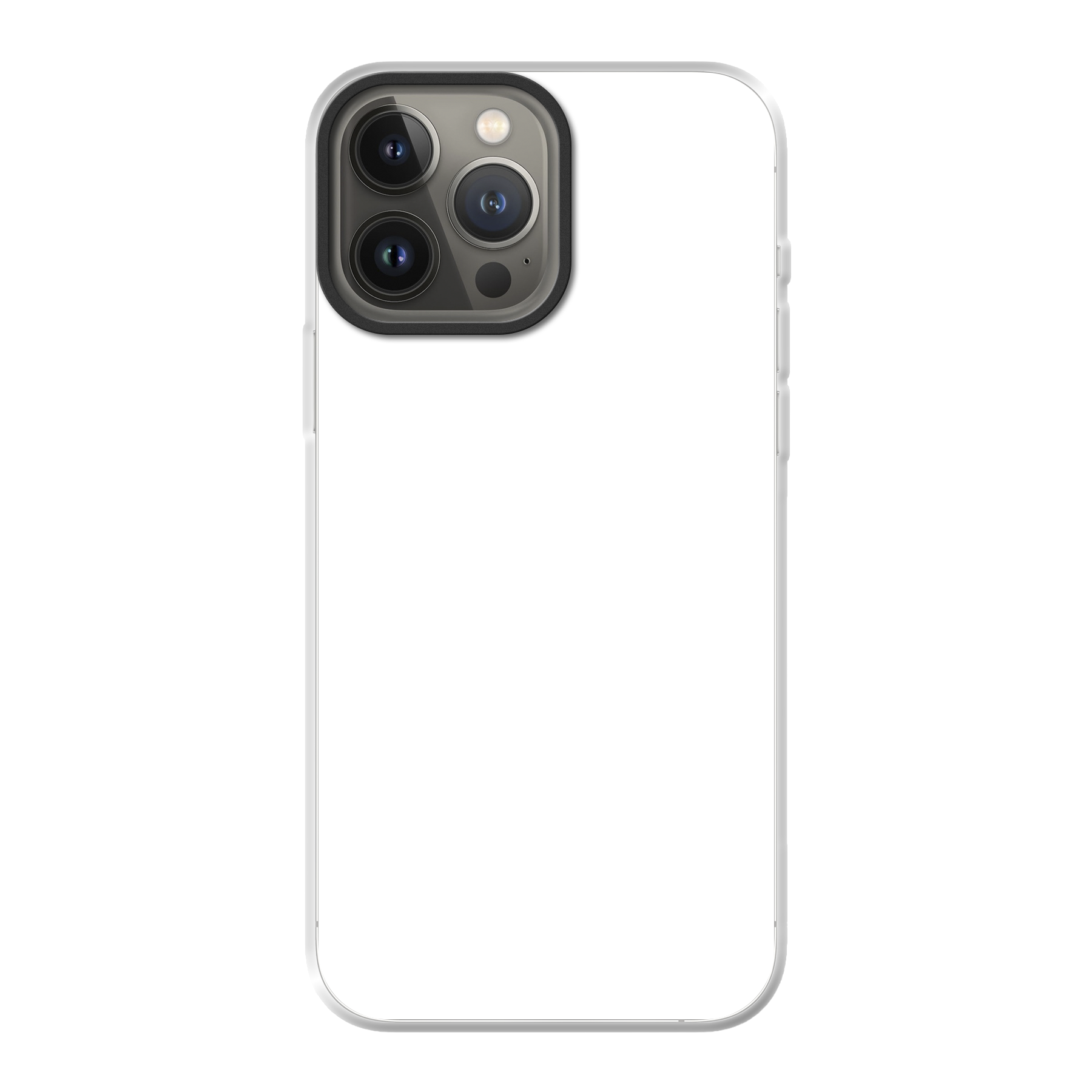 Apple iPhone 13 Pro Max Hybrid hoesje met MagSafe (achterkant bedrukt, transparant)
