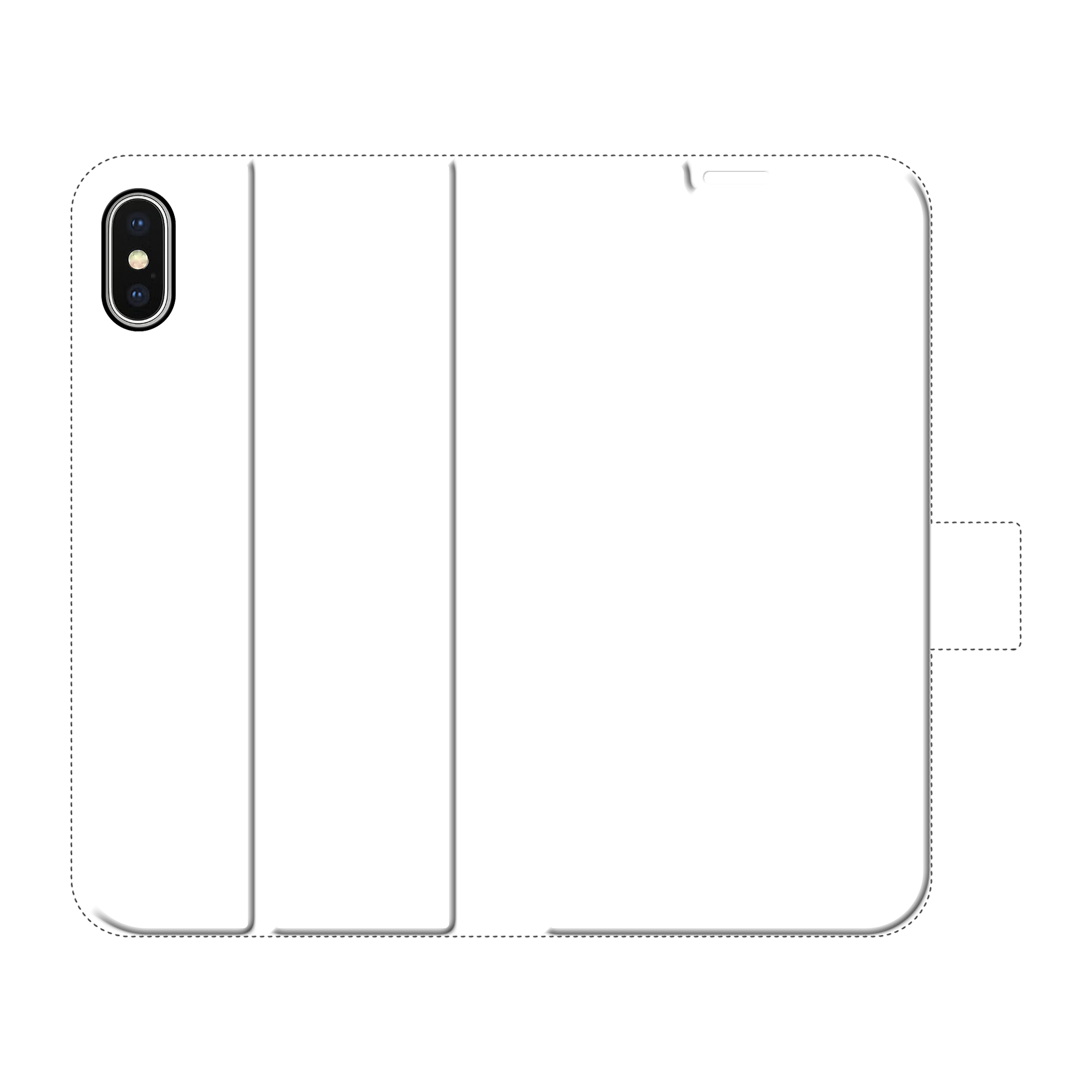 Apple iPhone X / iPhone Xs Wallet hoesje (volledig bedrukt)