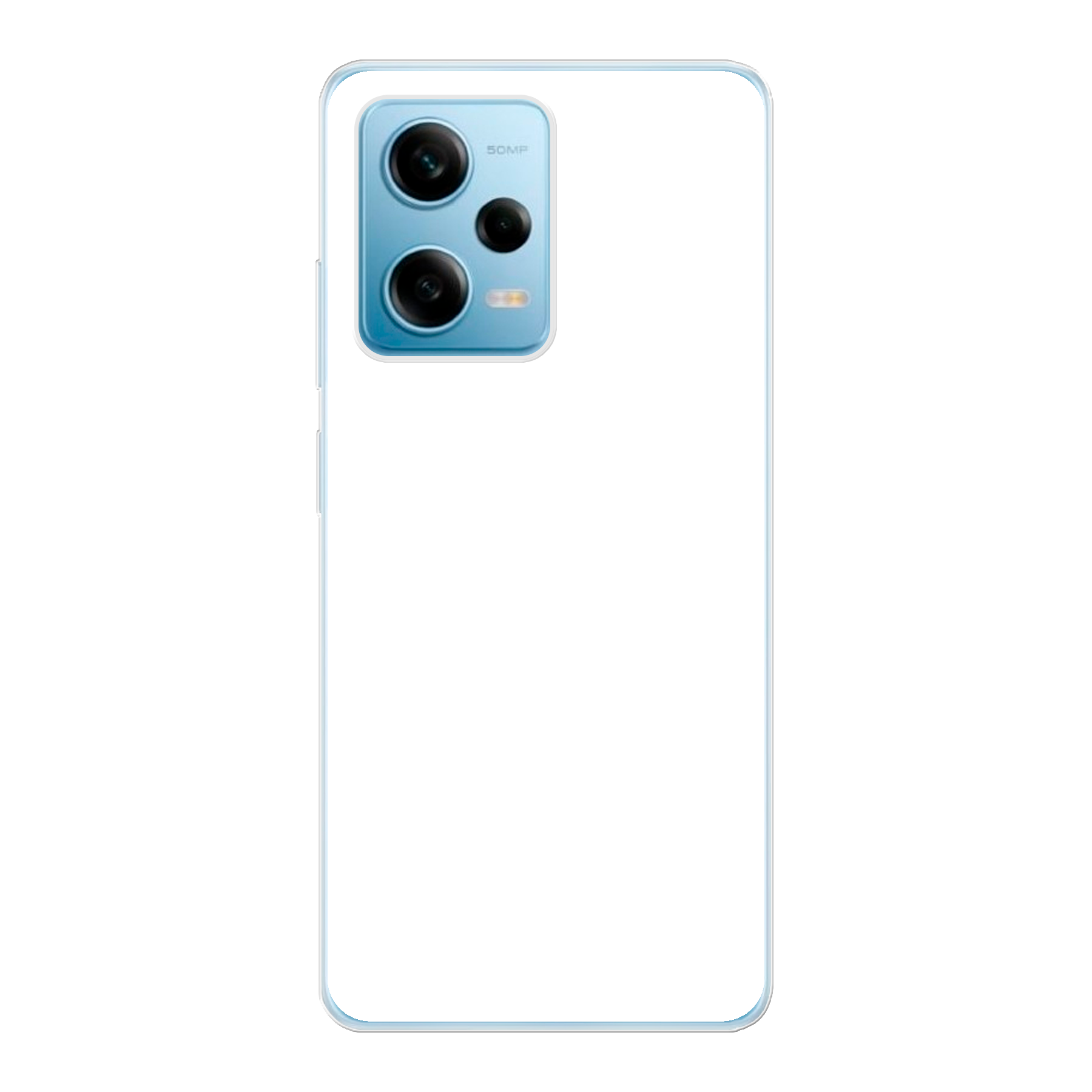 Xiaomi Redmi Note 12 Pro 5G Zachte hoes (achterkant bedrukt, transparant)