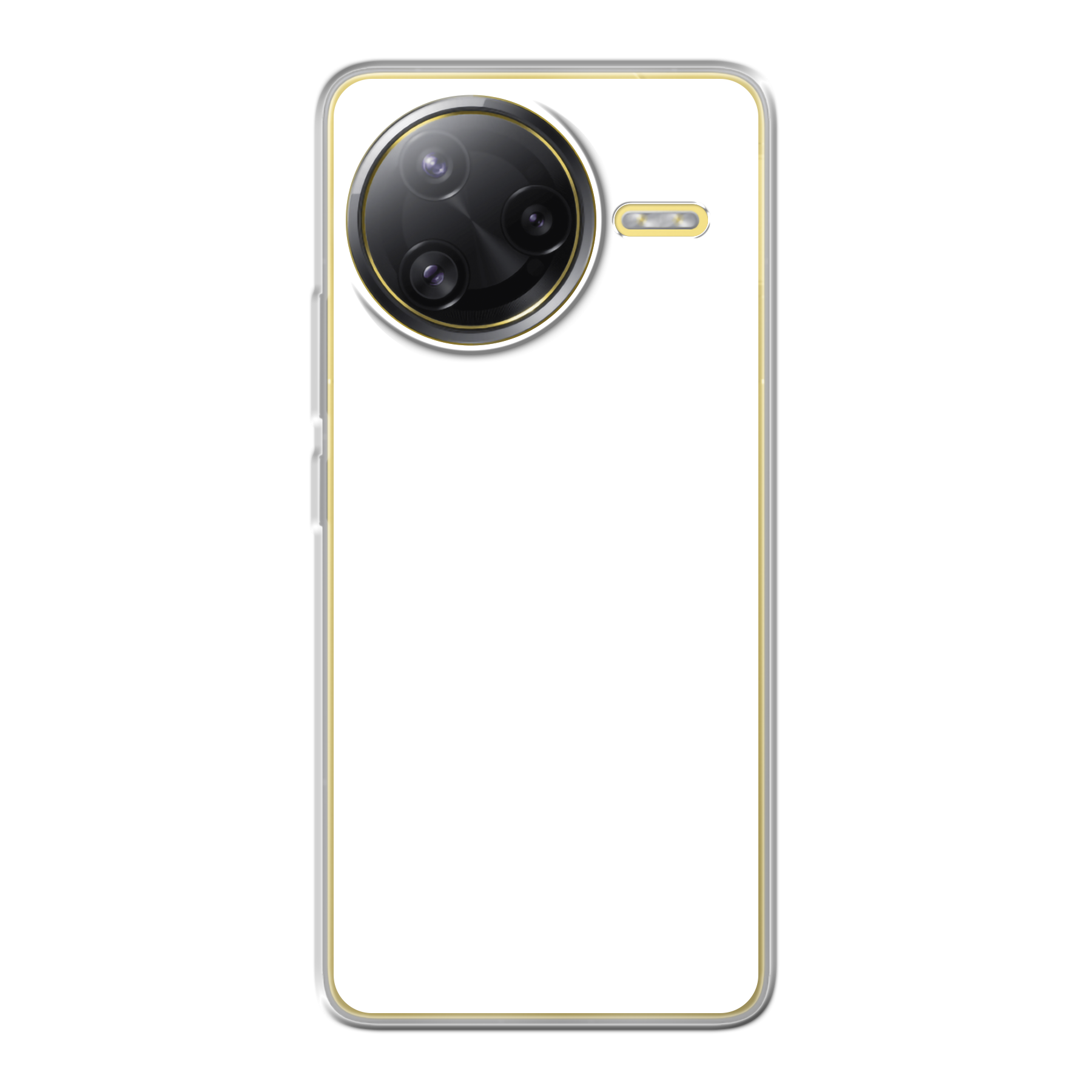Xiaomi Poco F7 Ultra zachte case (achterkant bedrukt, transparant)