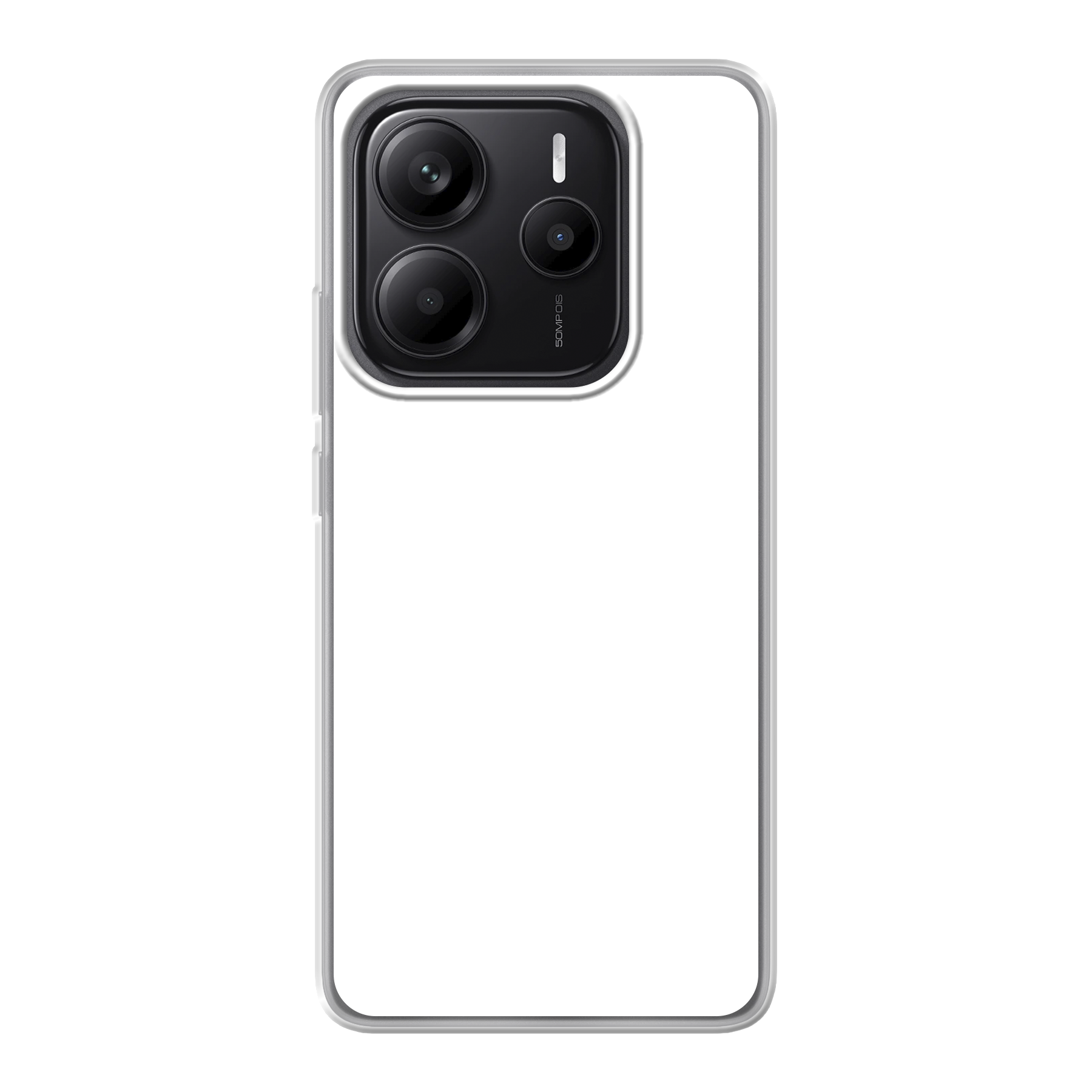 Xiaomi Redmi Note 14 5G zachte hoes (achterkant bedrukt, transparant)