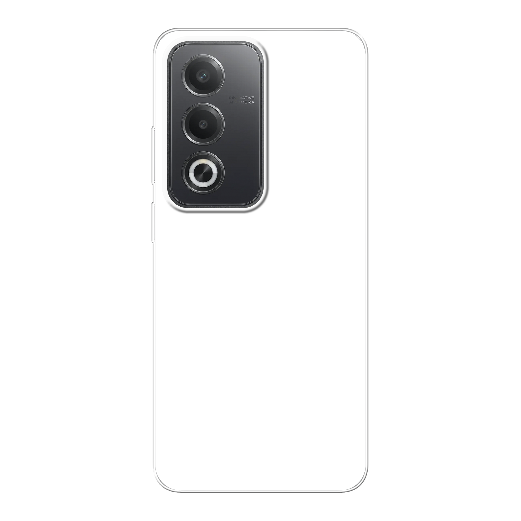 Oppo A80 / A3 Pro Zachte hoes (achterkant bedrukt, transparant)