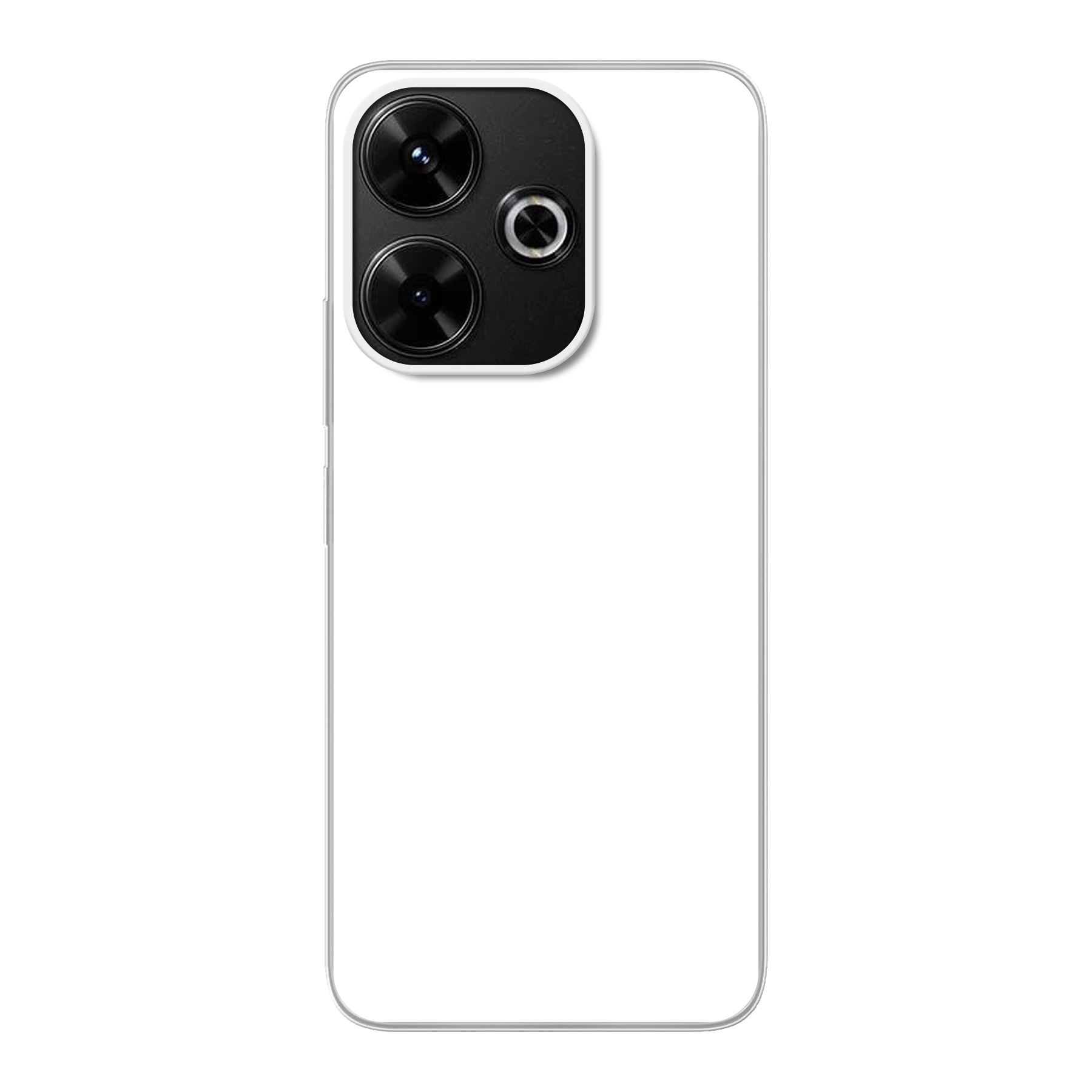 Xiaomi Redmi 13 / Redmi 13X / Redmi Note 13R / Poco M6 4G Zachte case (achterkant bedrukt, transparant)