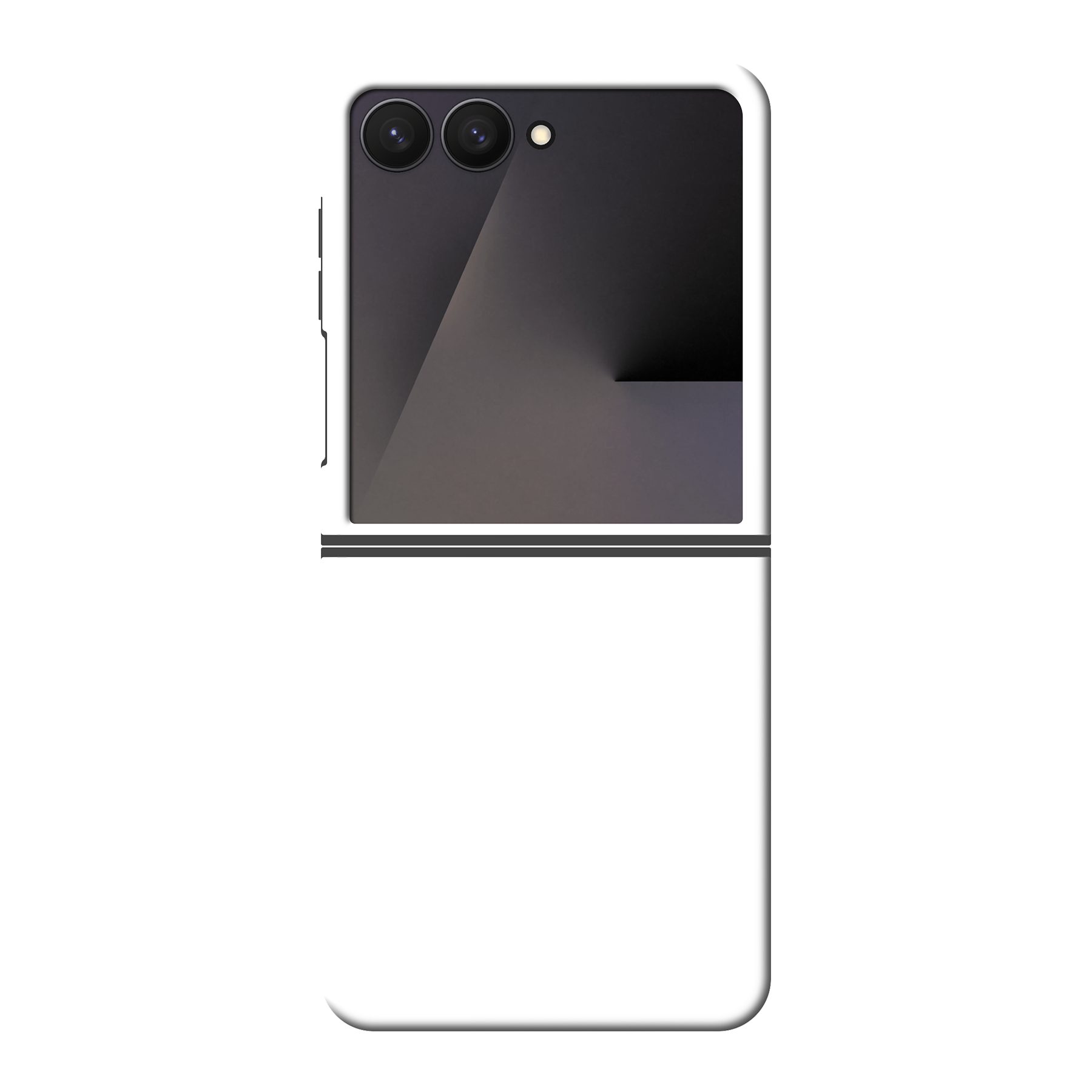 Samsung Galaxy Z Flip7 Tough case (volledig bedrukt, zwarte inzet)