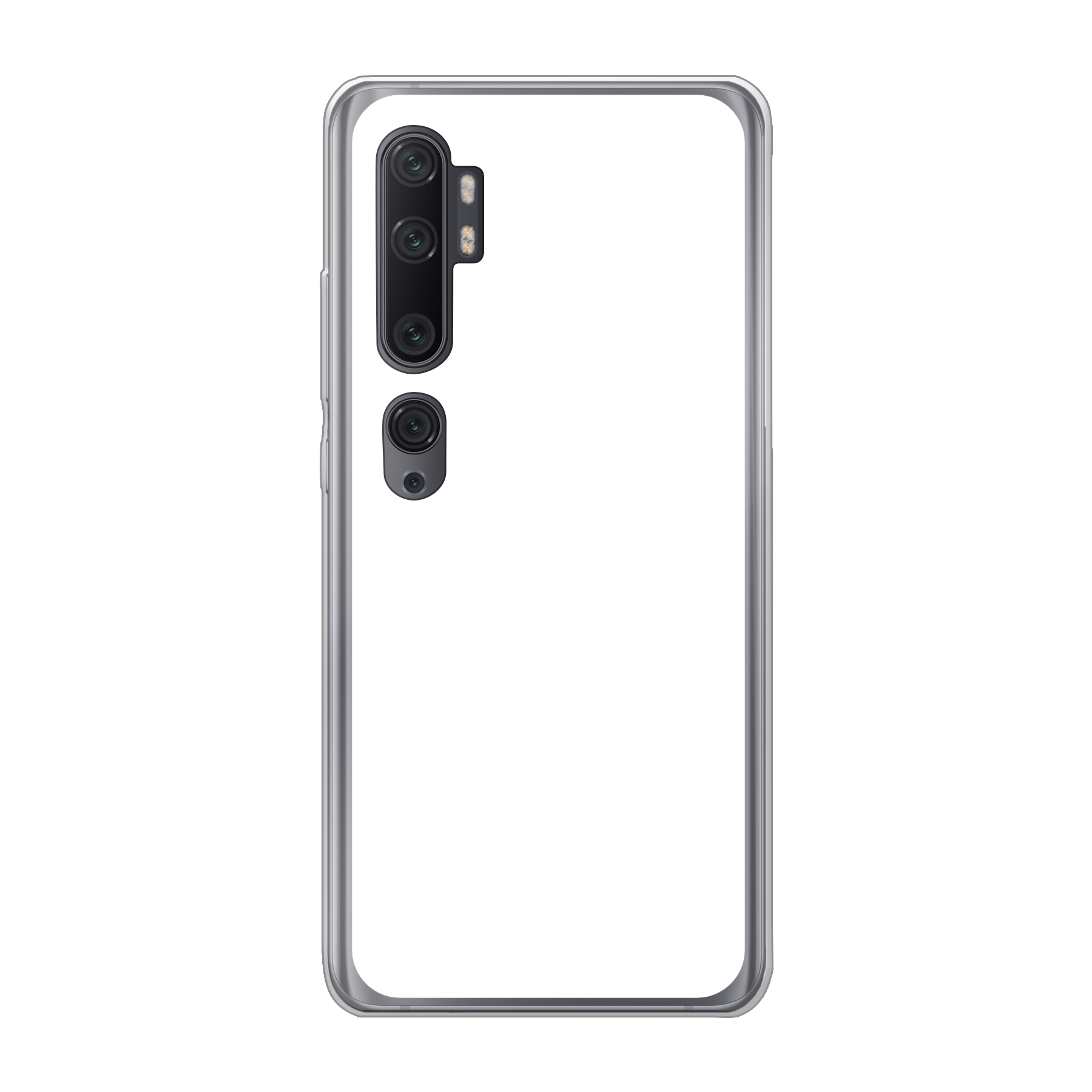 Xiaomi Mi Note 10 / Mi Note 10 Pro zachte hoes (achterkant bedrukt, transparant)