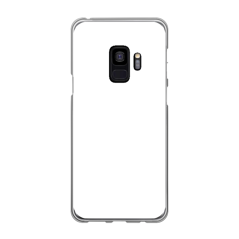 Samsung Galaxy S9 Zachte hoes (achterkant bedrukt, transparant)