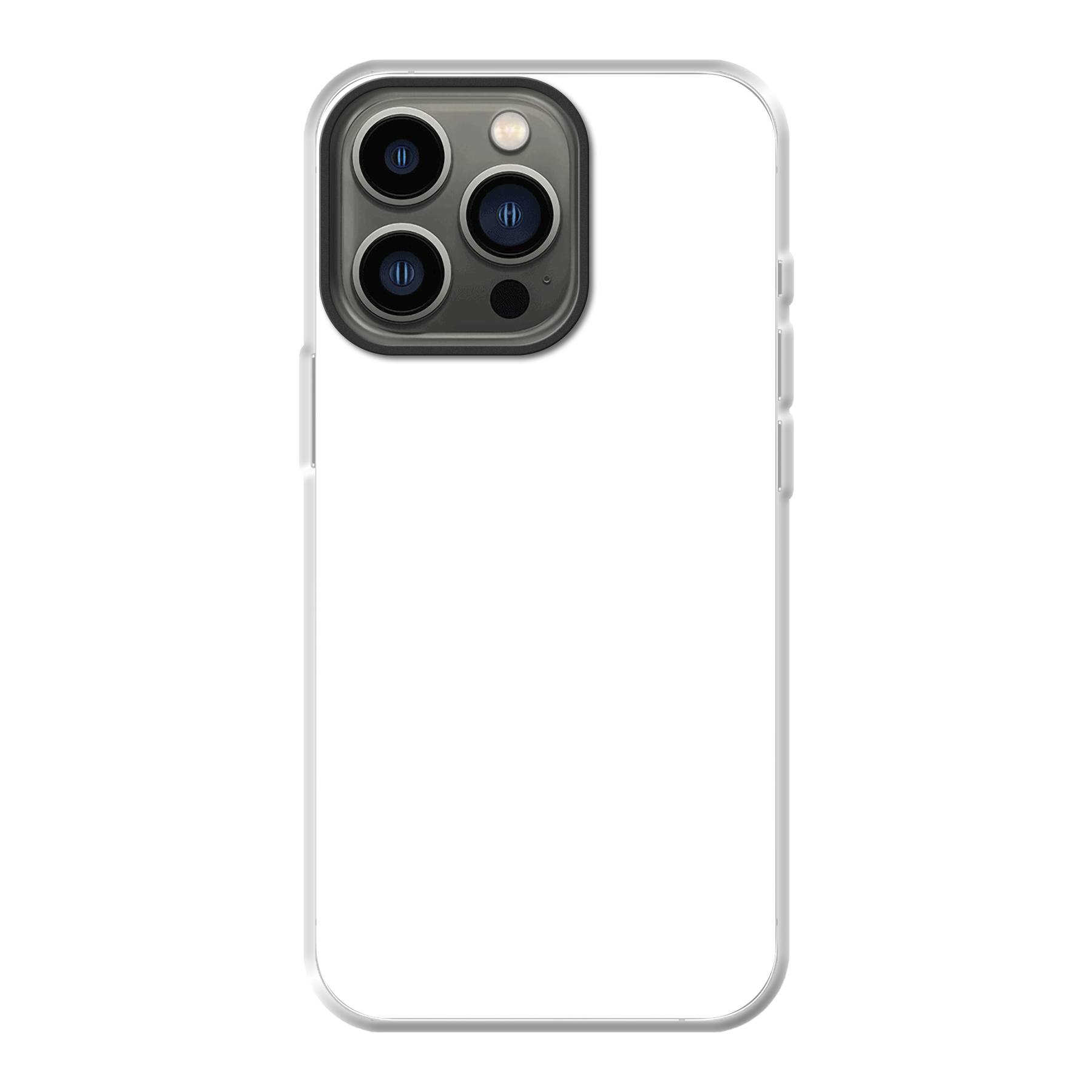 Apple iPhone 13 Pro Hybrid hoesje met MagSafe (achterkant bedrukt, transparant)