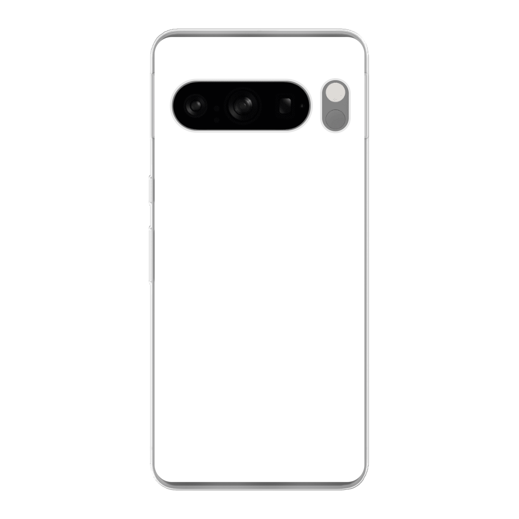 Google Pixel 8 Pro Zachte hoes (achterkant bedrukt, transparant)