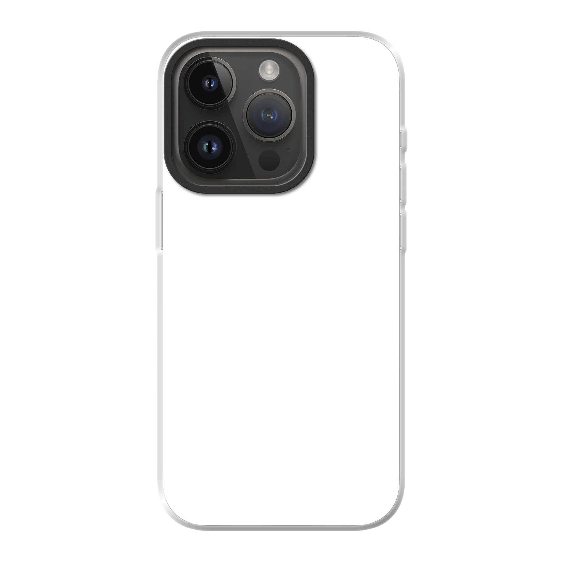 Apple iPhone 14 Pro Hybrid hoesje met MagSafe (achterkant bedrukt, transparant)