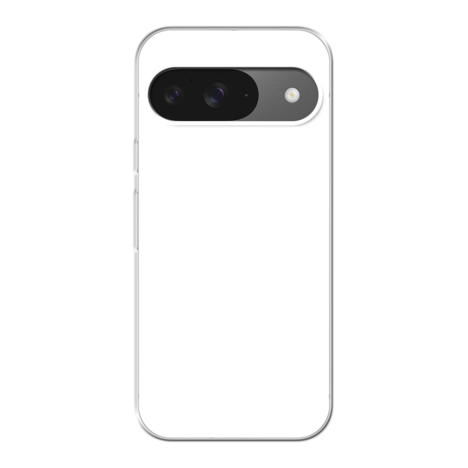 Google Pixel 9 Zachte hoes (achterkant bedrukt, transparant)
