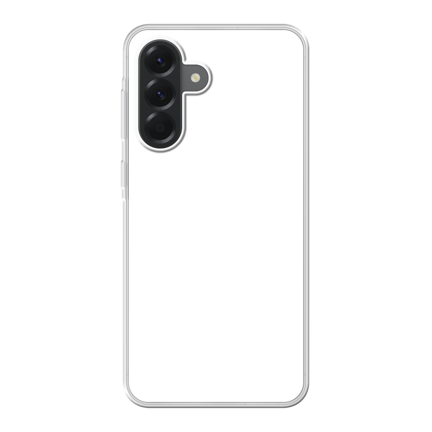 Samsung Galaxy A56 Zachte hoes (achterkant bedrukt, transparant)