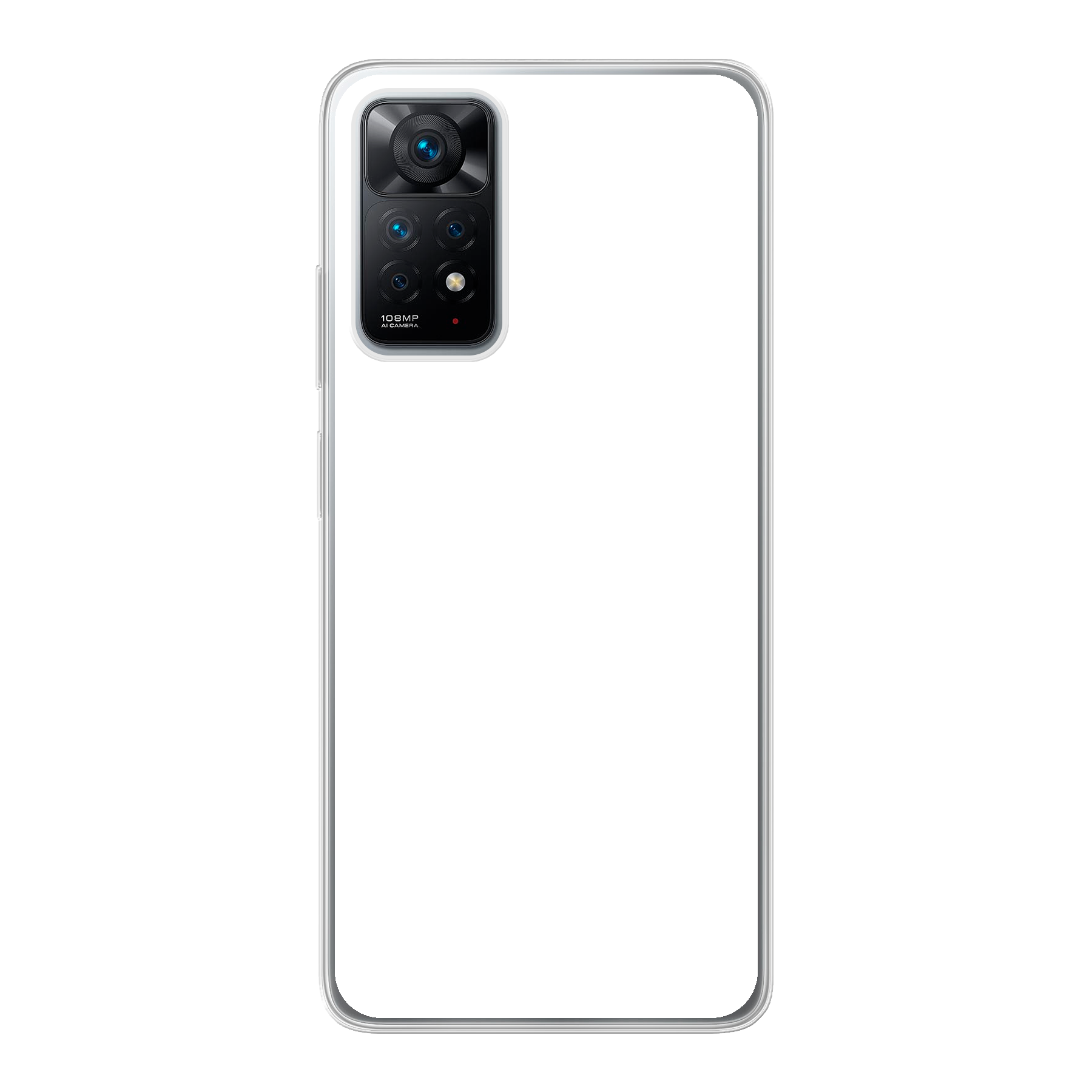 Xiaomi Redmi Note 11 Pro / Redmi Note 11 Pro 5G Zachte hoes (achterkant bedrukt, transparant)