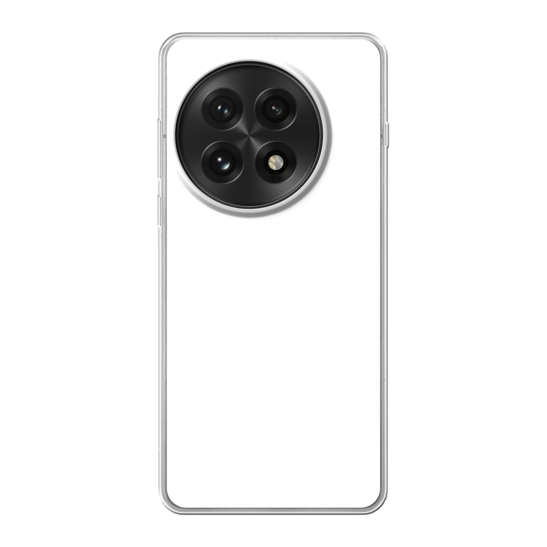 OnePlus 13 zachte hoes (achterkant bedrukt, transparant)