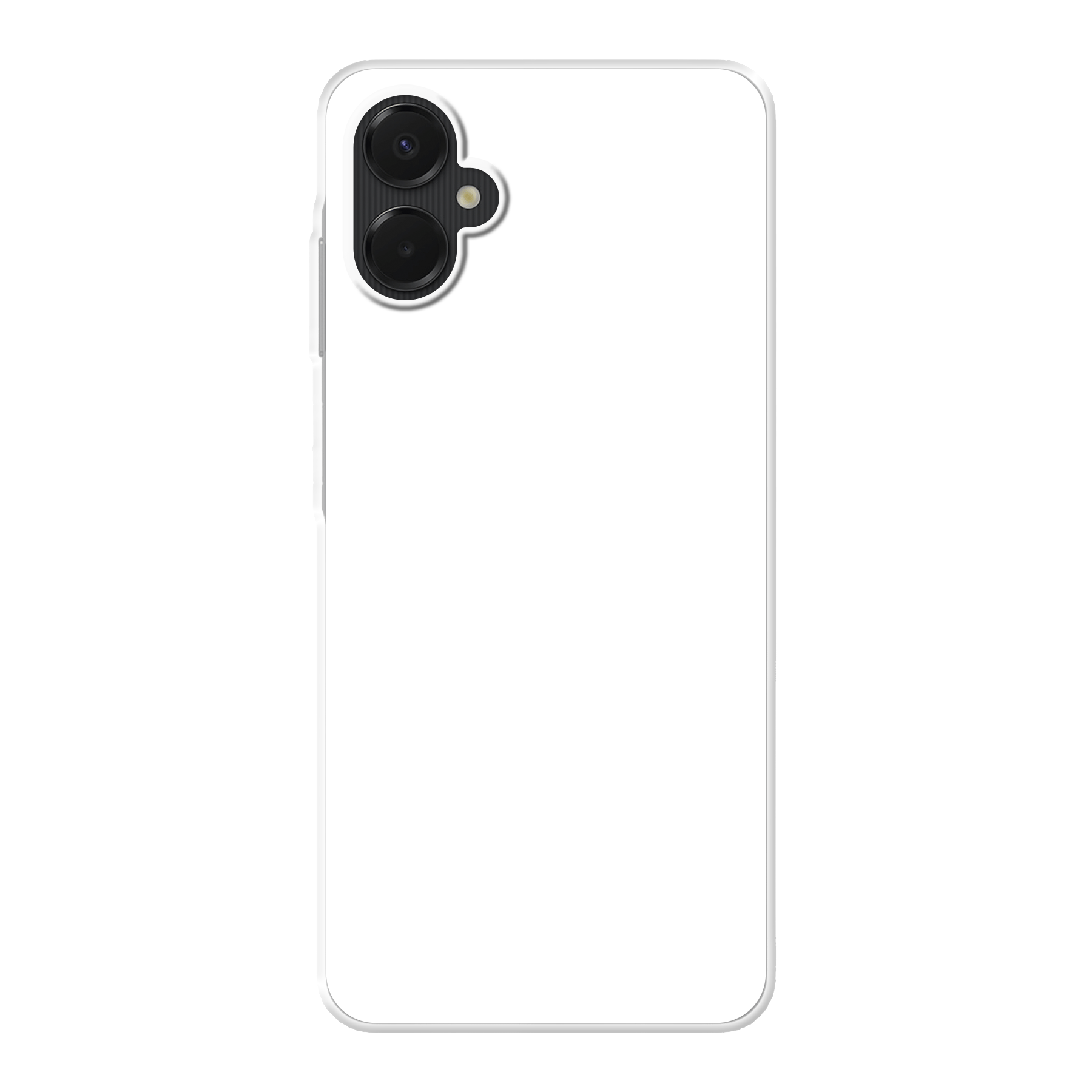 Samsung Galaxy A06 5G zachte hoes (achterkant bedrukt, transparant)