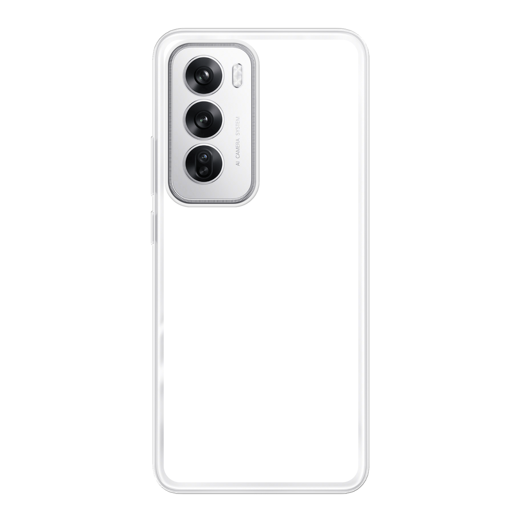 Oppo Reno12 Zachte hoes (achterkant bedrukt, transparant)