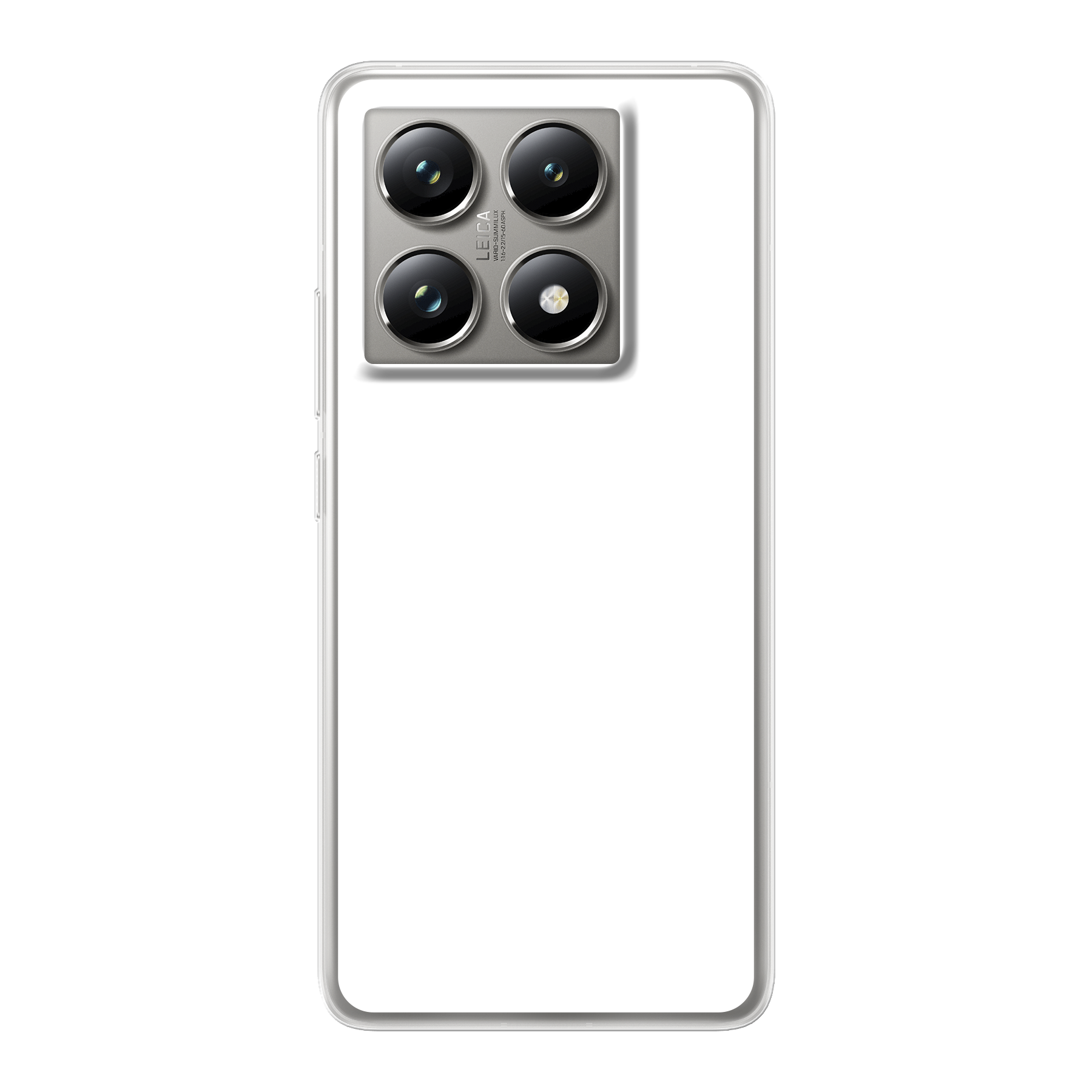 Xiaomi 14T Pro Zachte hoes (achterkant bedrukt, transparant)