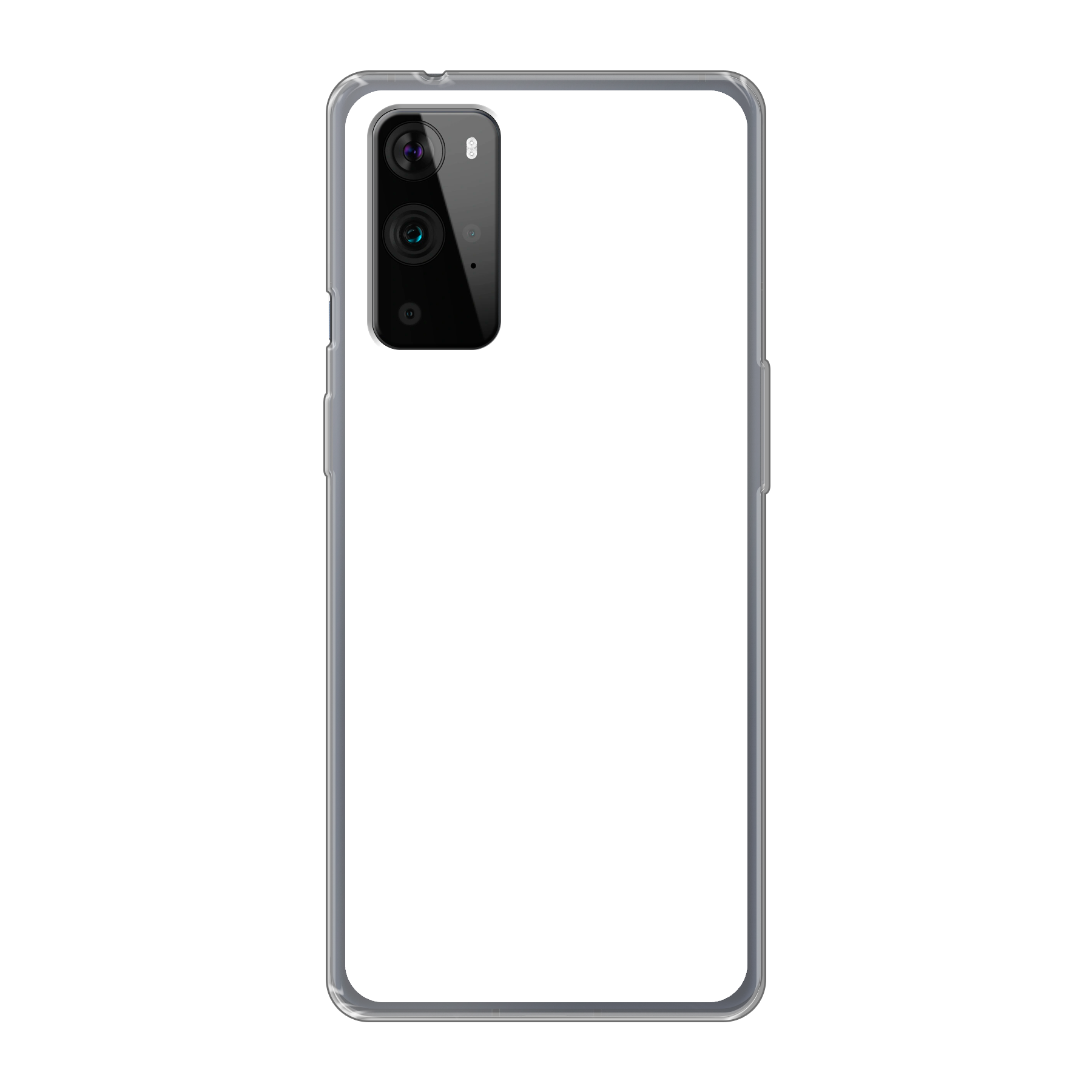 OnePlus 9 Pro Zachte hoes (achterkant bedrukt, transparant)