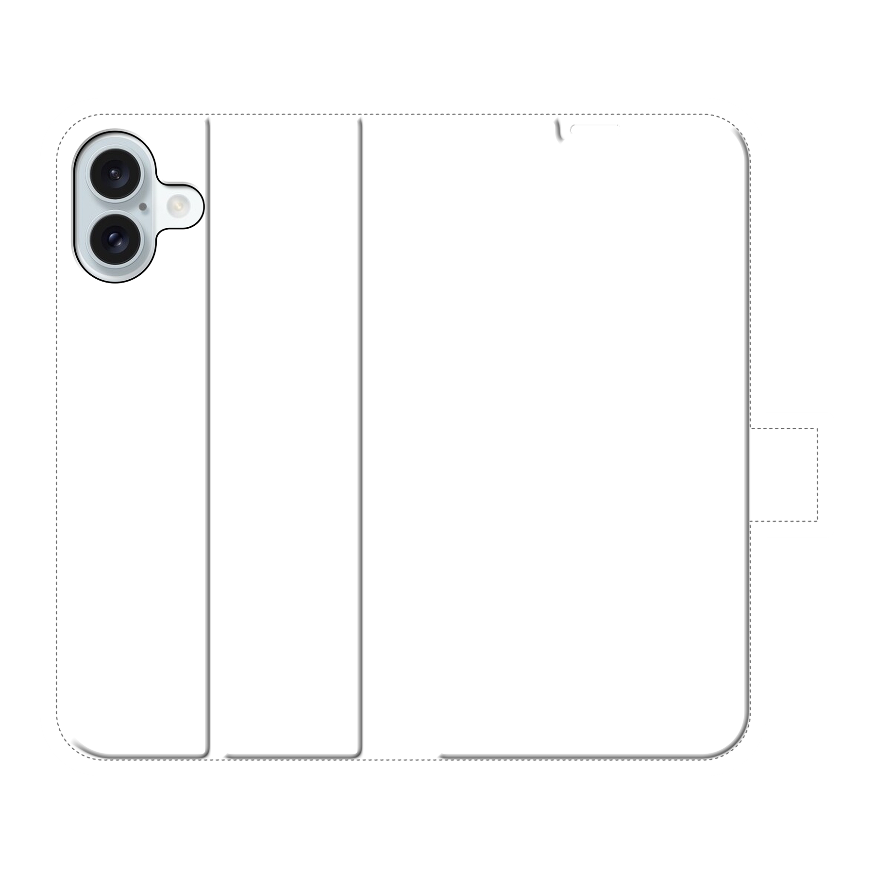 Apple iPhone 16 Plus Wallet hoesje (volledig bedrukt)