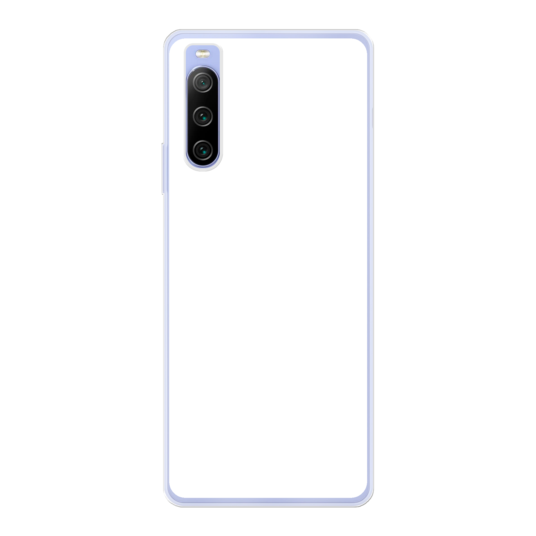 Sony Xperia 10 IV Zachte hoes (achterkant bedrukt, transparant)