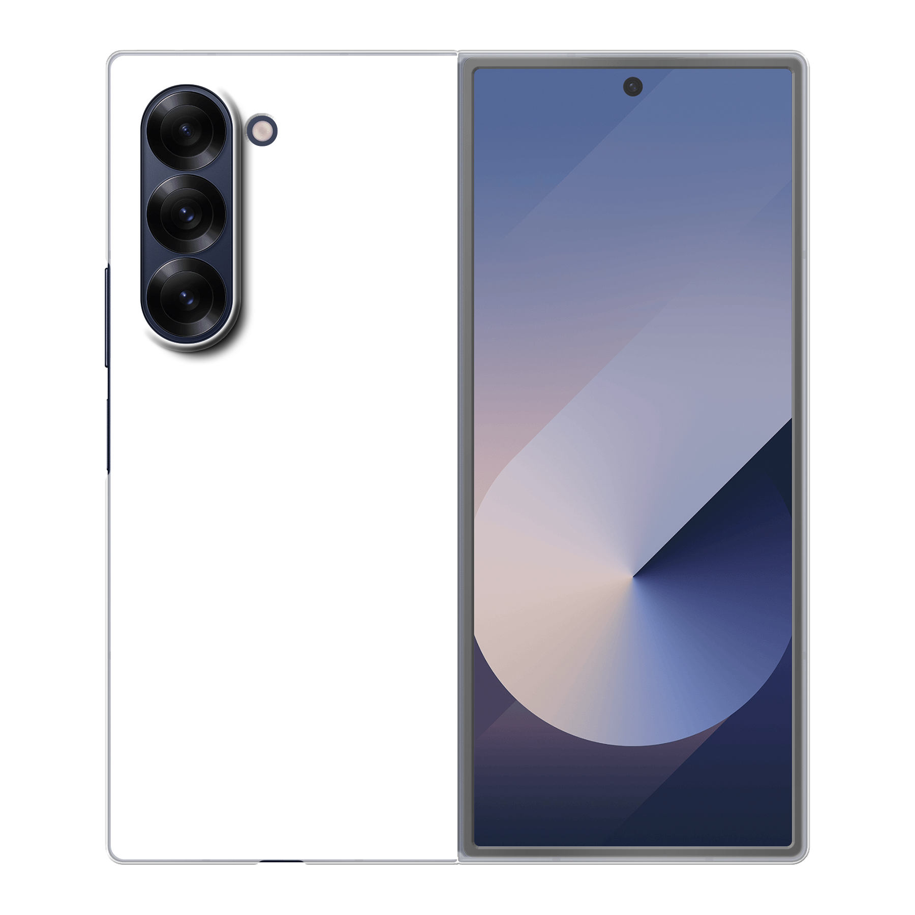 Samsung Galaxy Z Fold6 Hardcase (achterkant bedrukt, transparant)