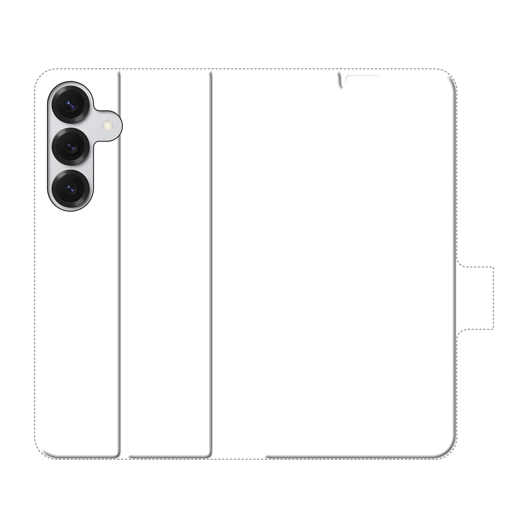 Samsung Galaxy S25 Wallet hoesje (volledig bedrukt)