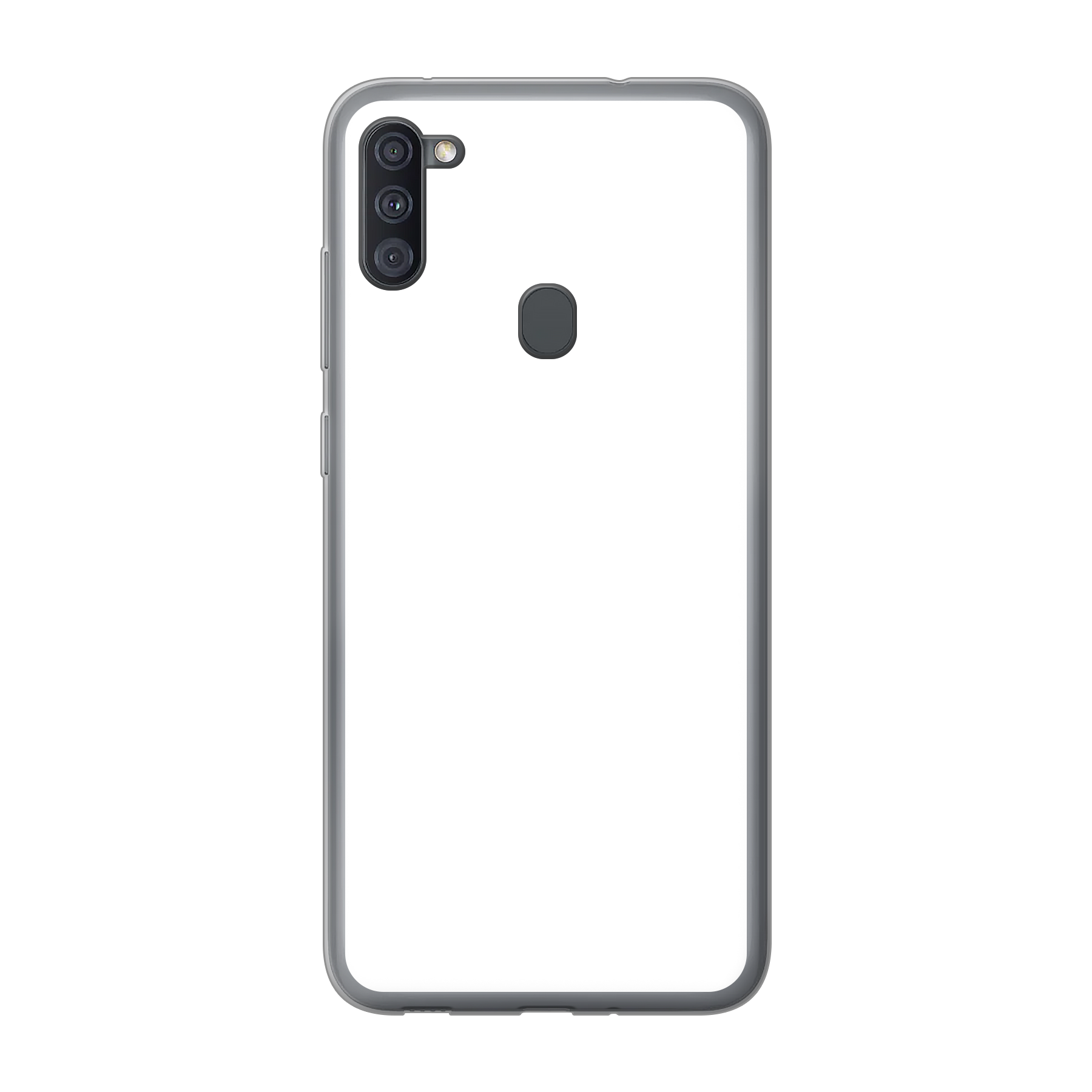 Samsung Galaxy A11 / Galaxy M11 Zachte hoes (achterkant bedrukt, transparant)