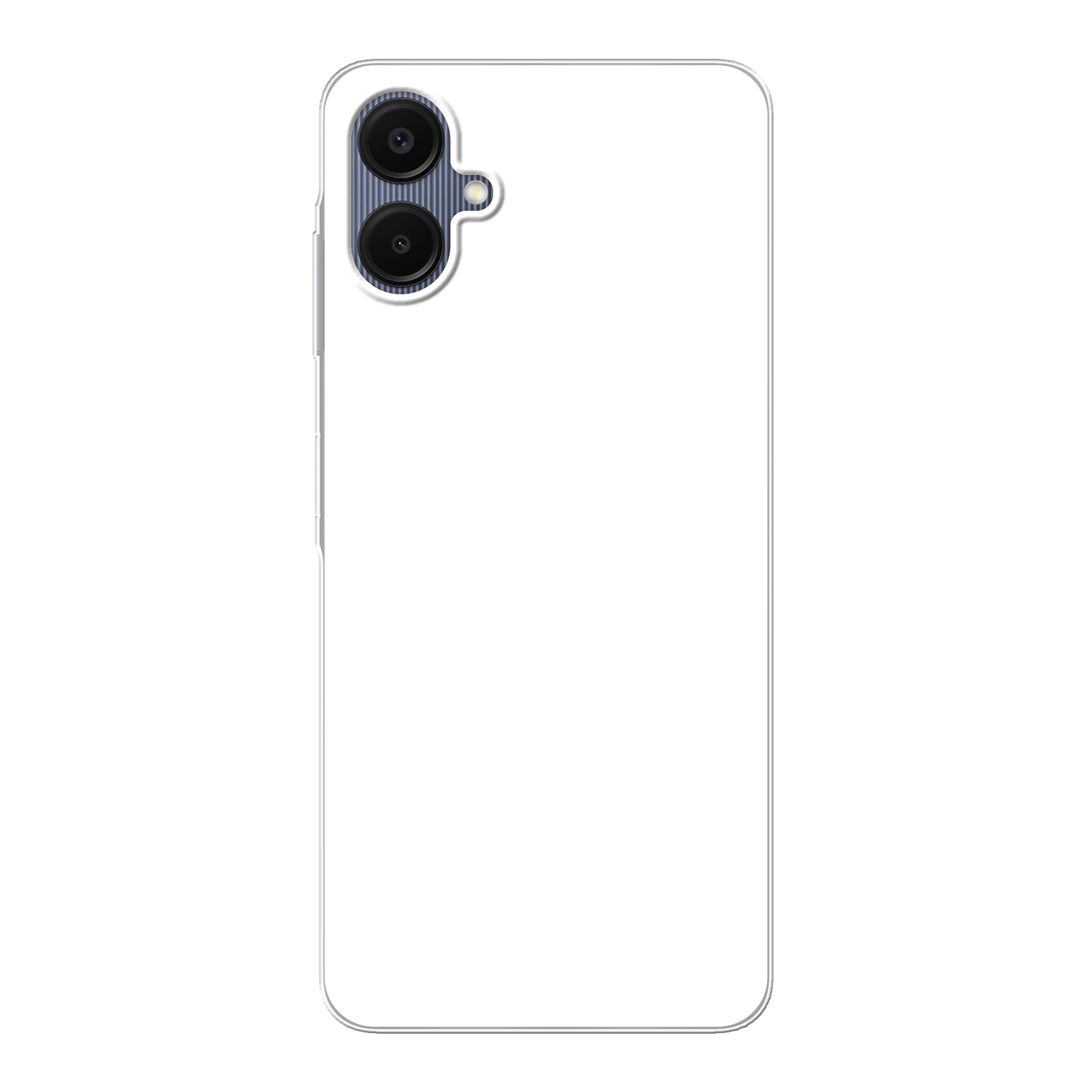 Samsung Galaxy A06 Zachte hoes (achterkant bedrukt, transparant)