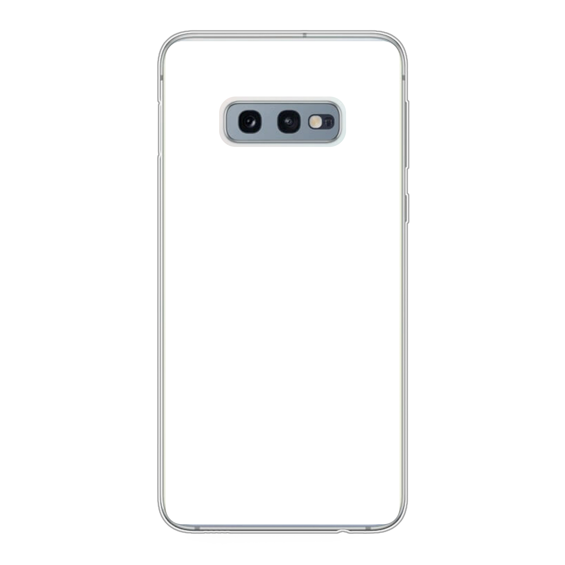 Samsung Galaxy S10e Zachte case (achterkant bedrukt, transparant)